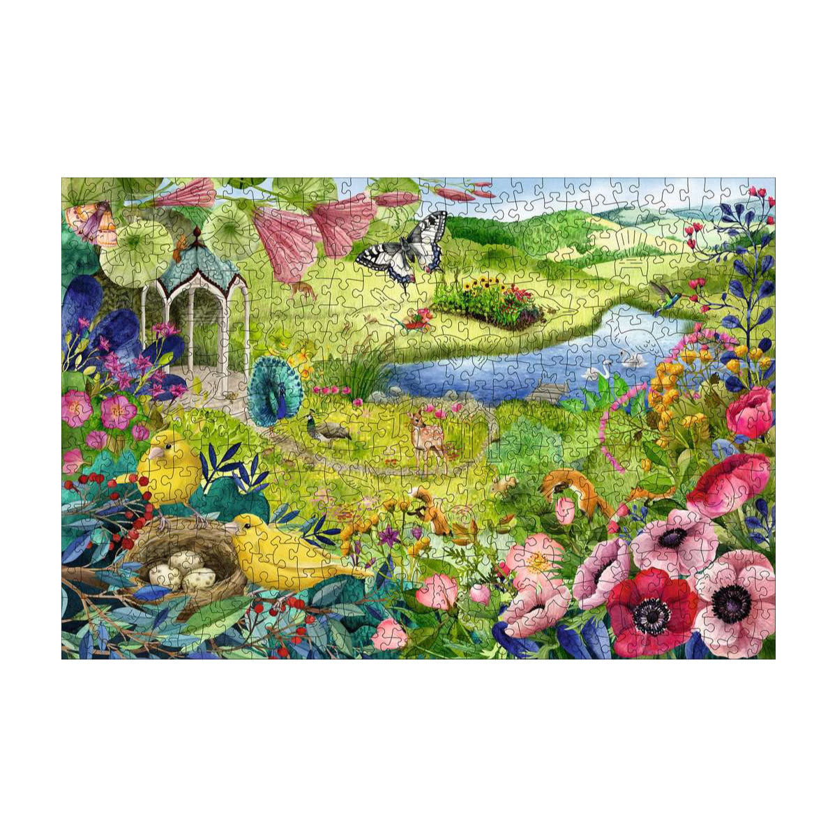 Ravensburger Wooden Jigsaw Puzzle Nature Garden - 500 Pieces