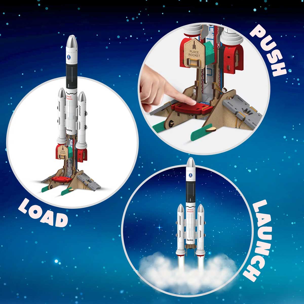 Rocket Launcher - DIY STEM Building Kit - Smartivity