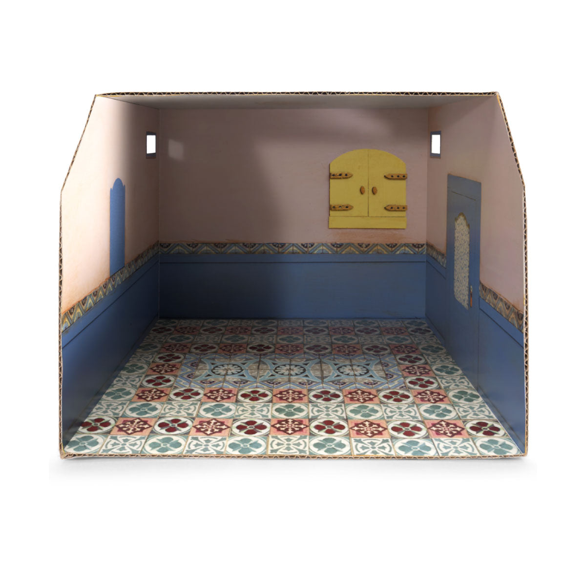 Sam & Julia Bathroom DIY Cardboard Room 1:12 Scale