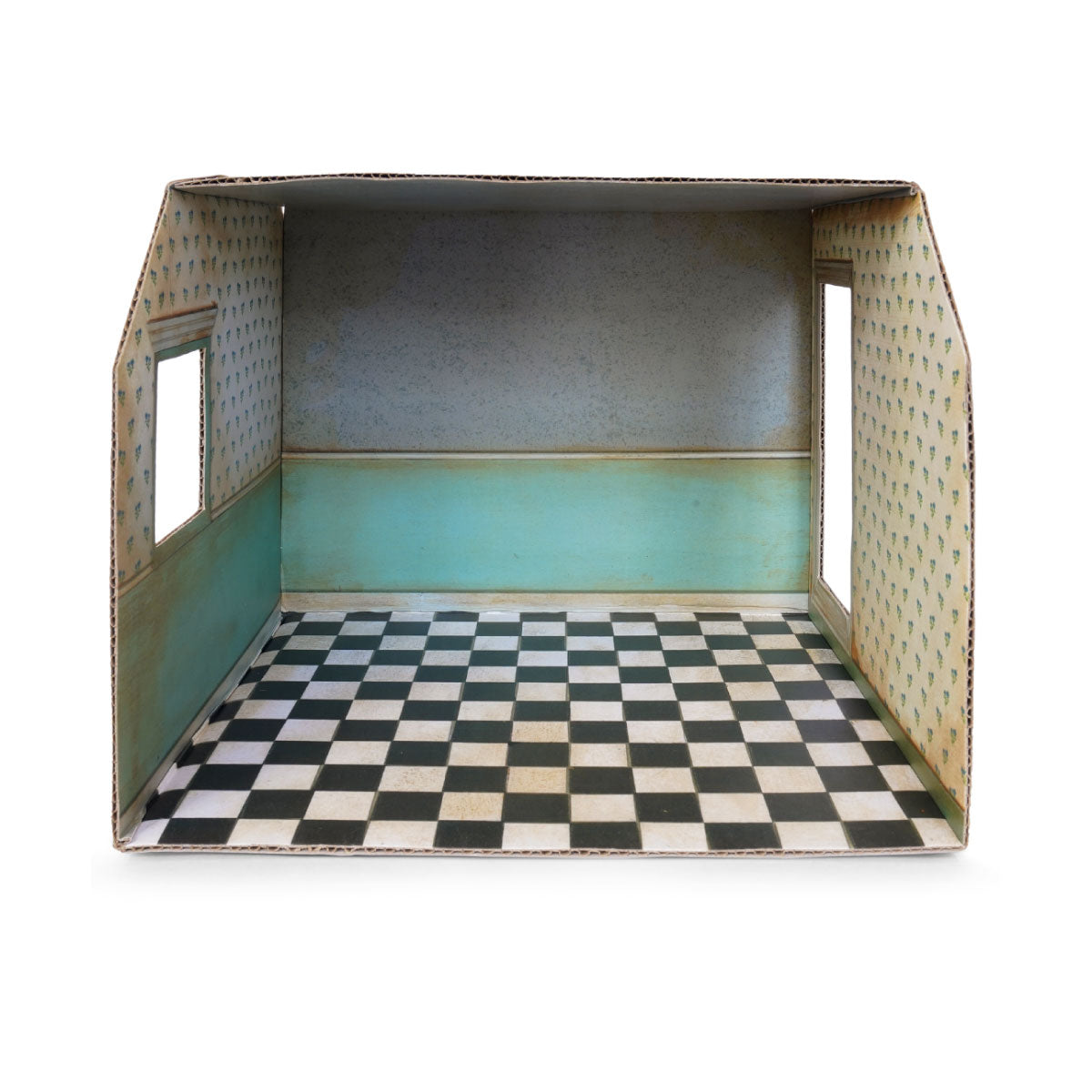 Sam & Julia Kitchen DIY Cardboard Room 1:12 Scale