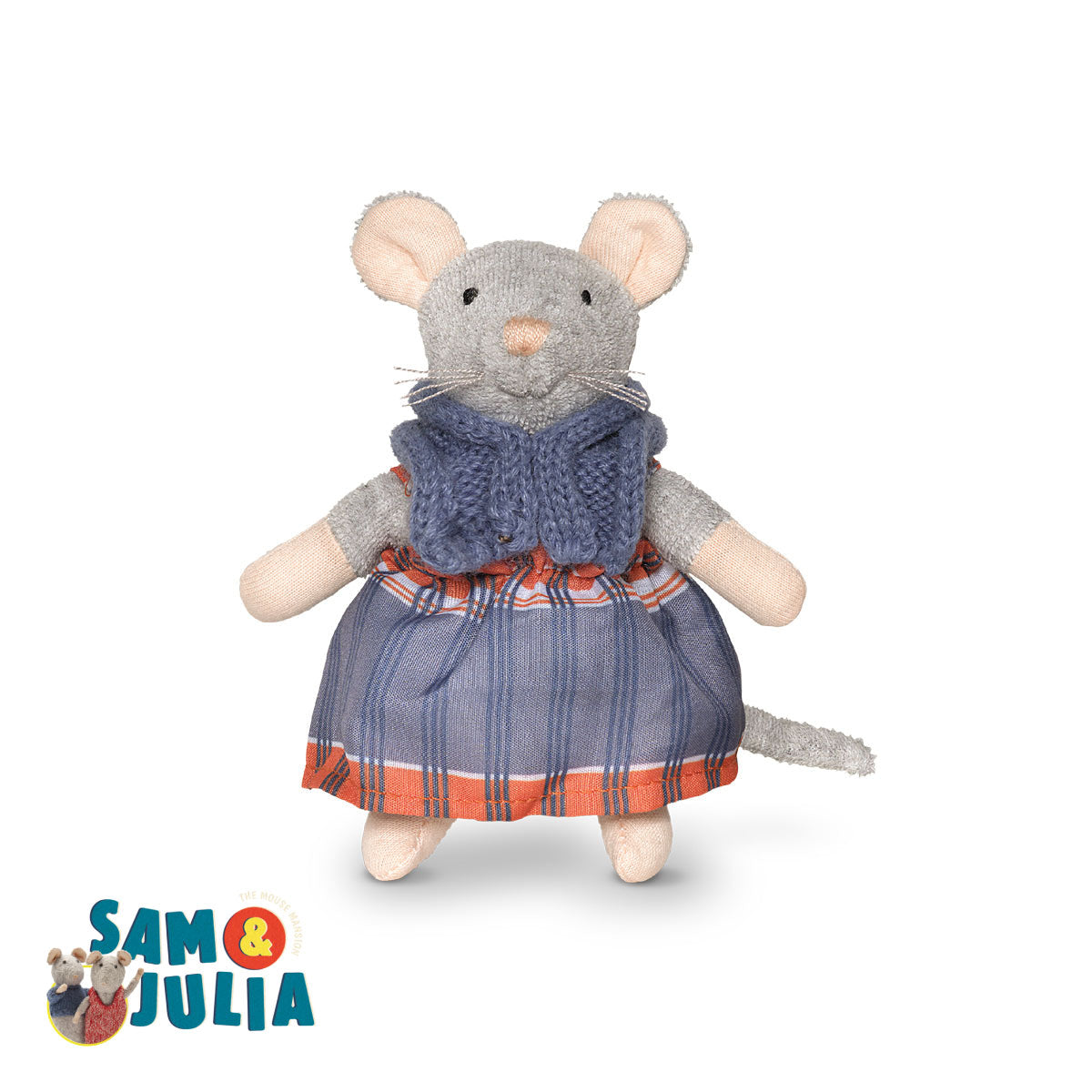 Sam & Julia Mouse Mansion Sam's Mother Sarah Plush Mouse