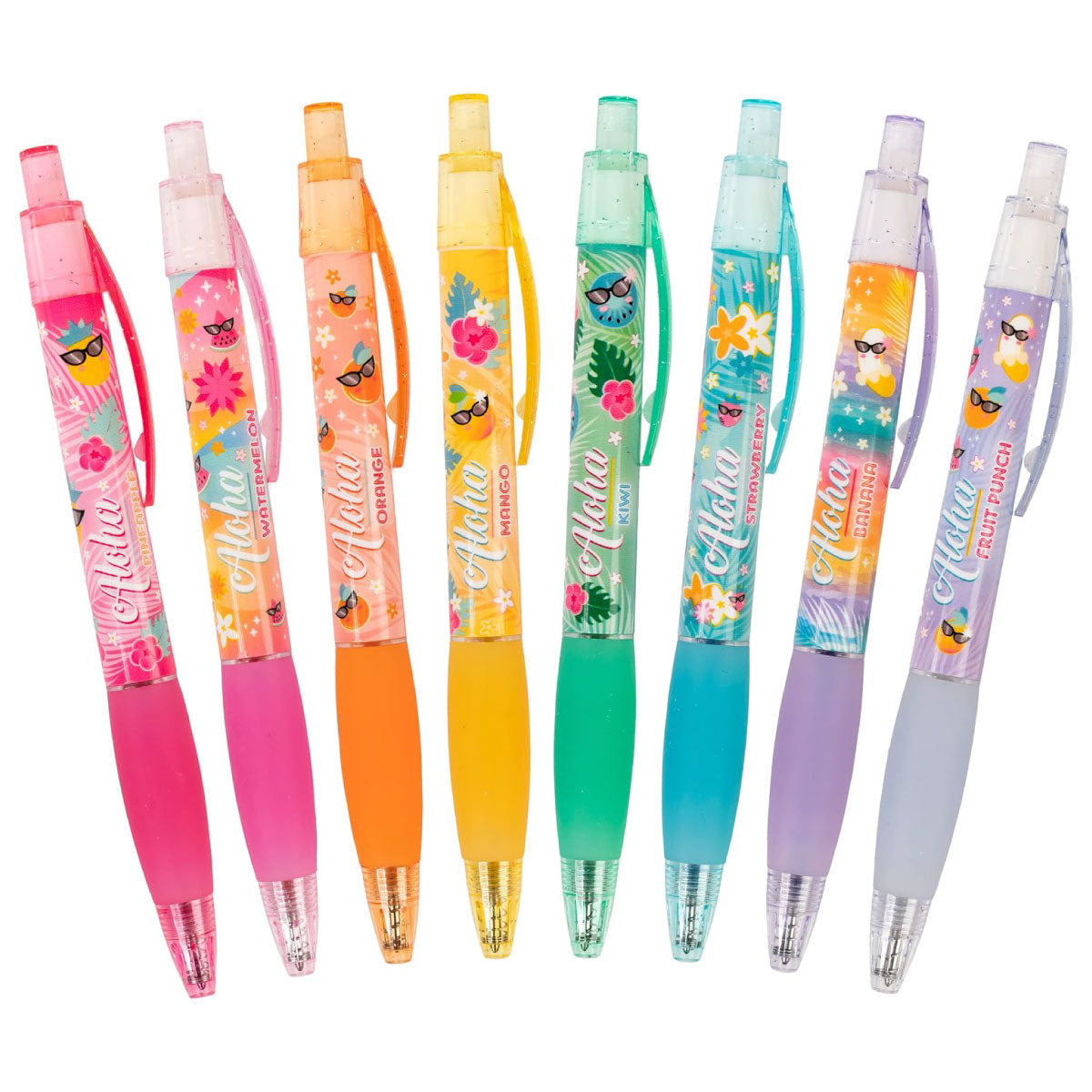 Scentco Aloha Unicorn Gel Smens - 8 Scented Glitter Gel Pens