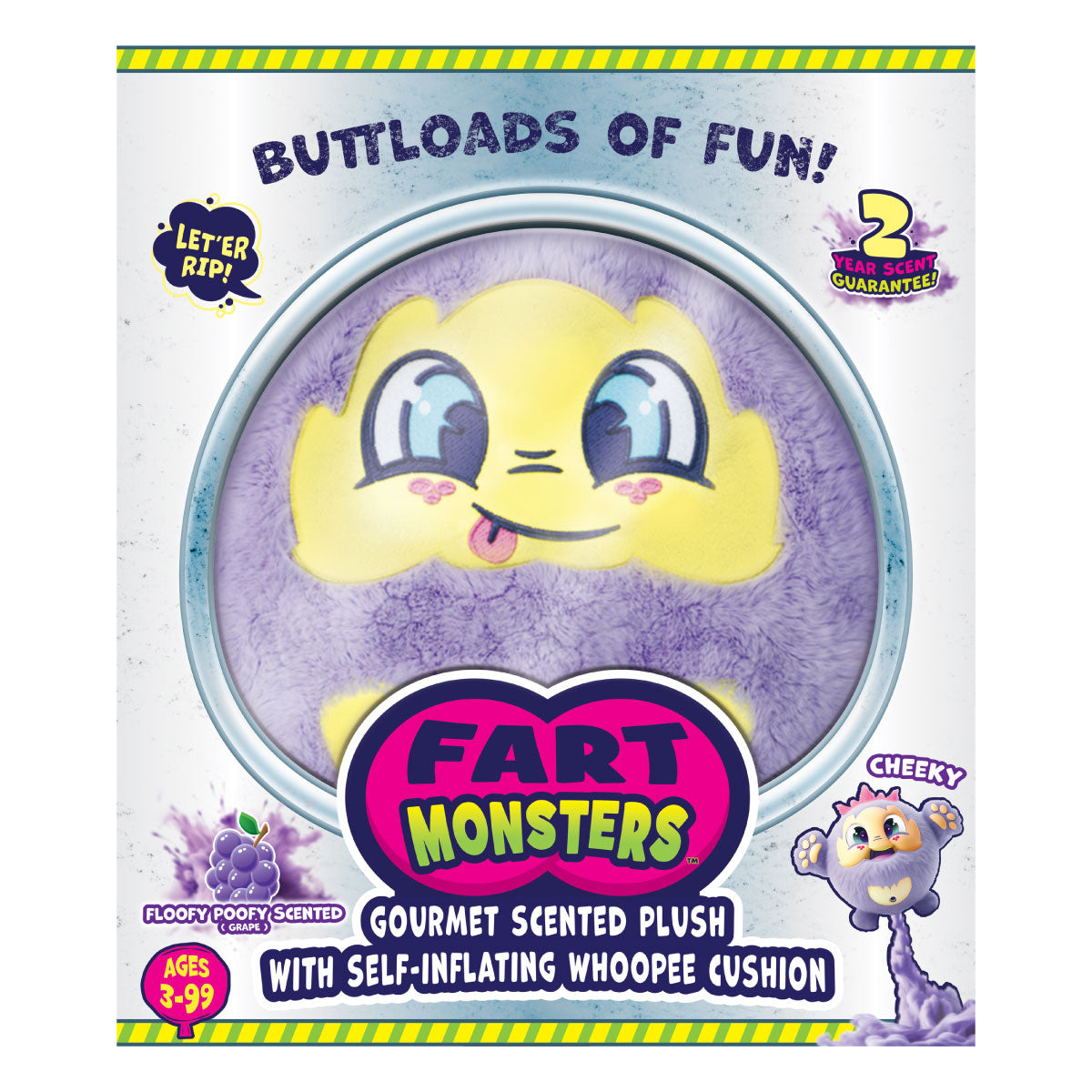 Fart Monsters Gourmet Scented Plush