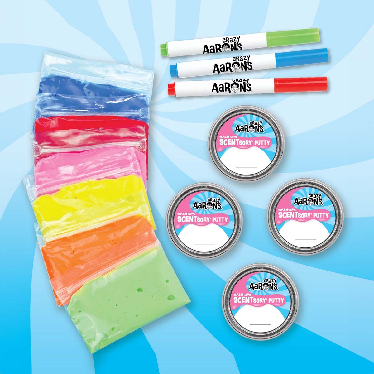Crazy Aaron's Mixed By Me SCENTsory Putty Mash-Ups Kit