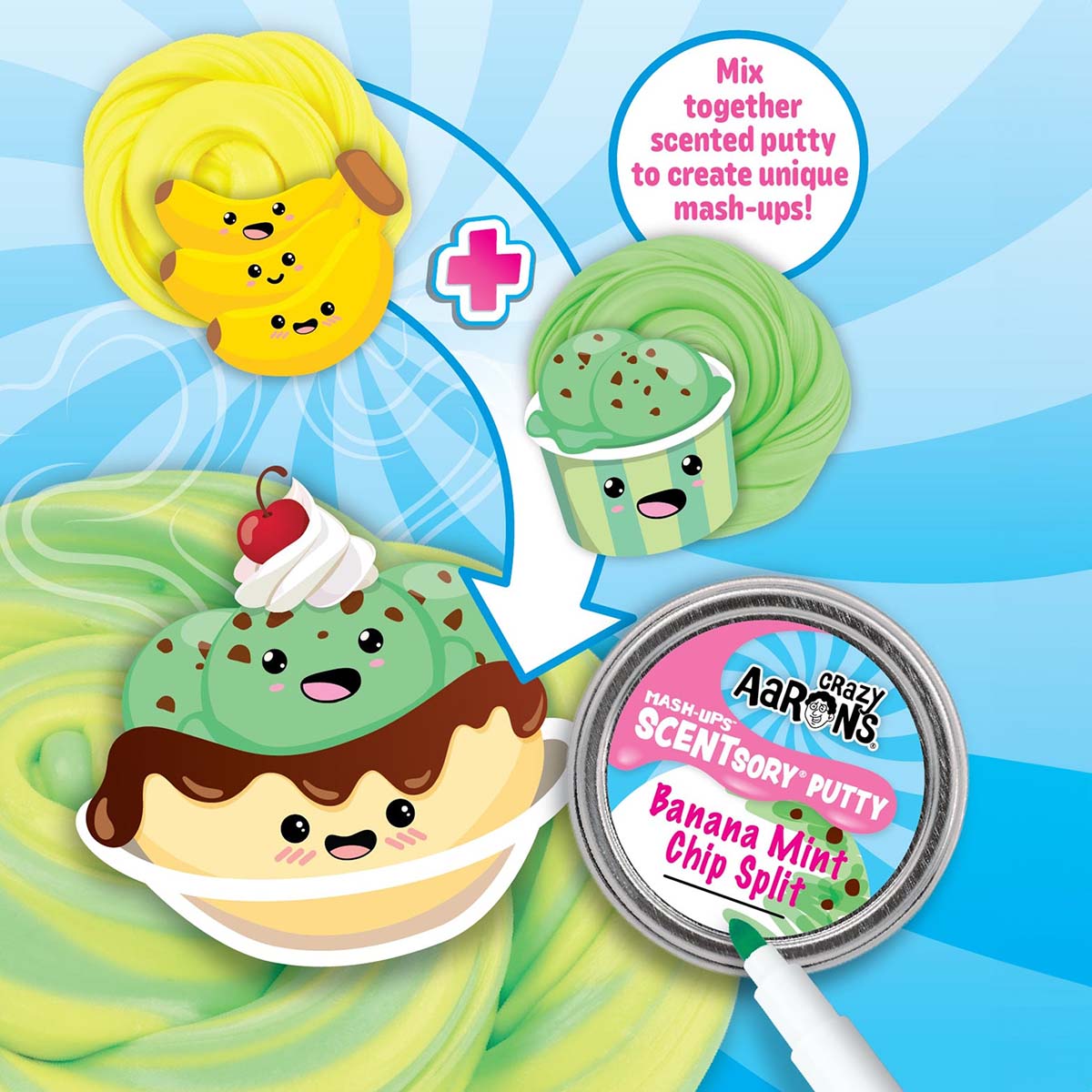 Crazy Aaron's Mixed By Me SCENTsory Putty Mash-Ups Kit