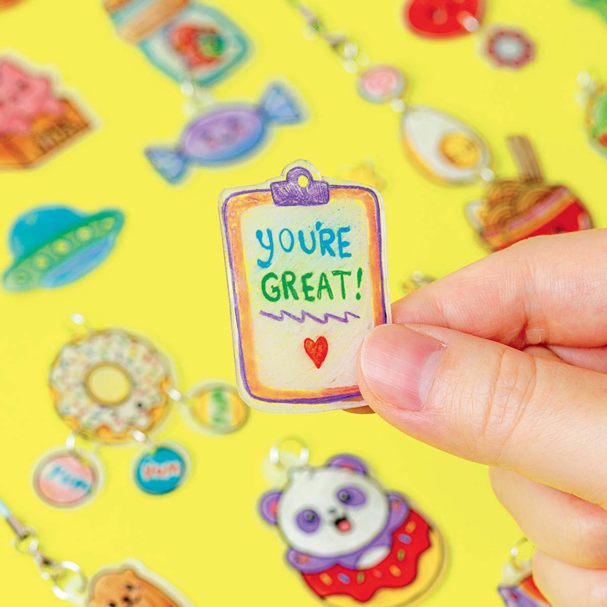 Klutz Color & Shrink Charms Kawaii Style