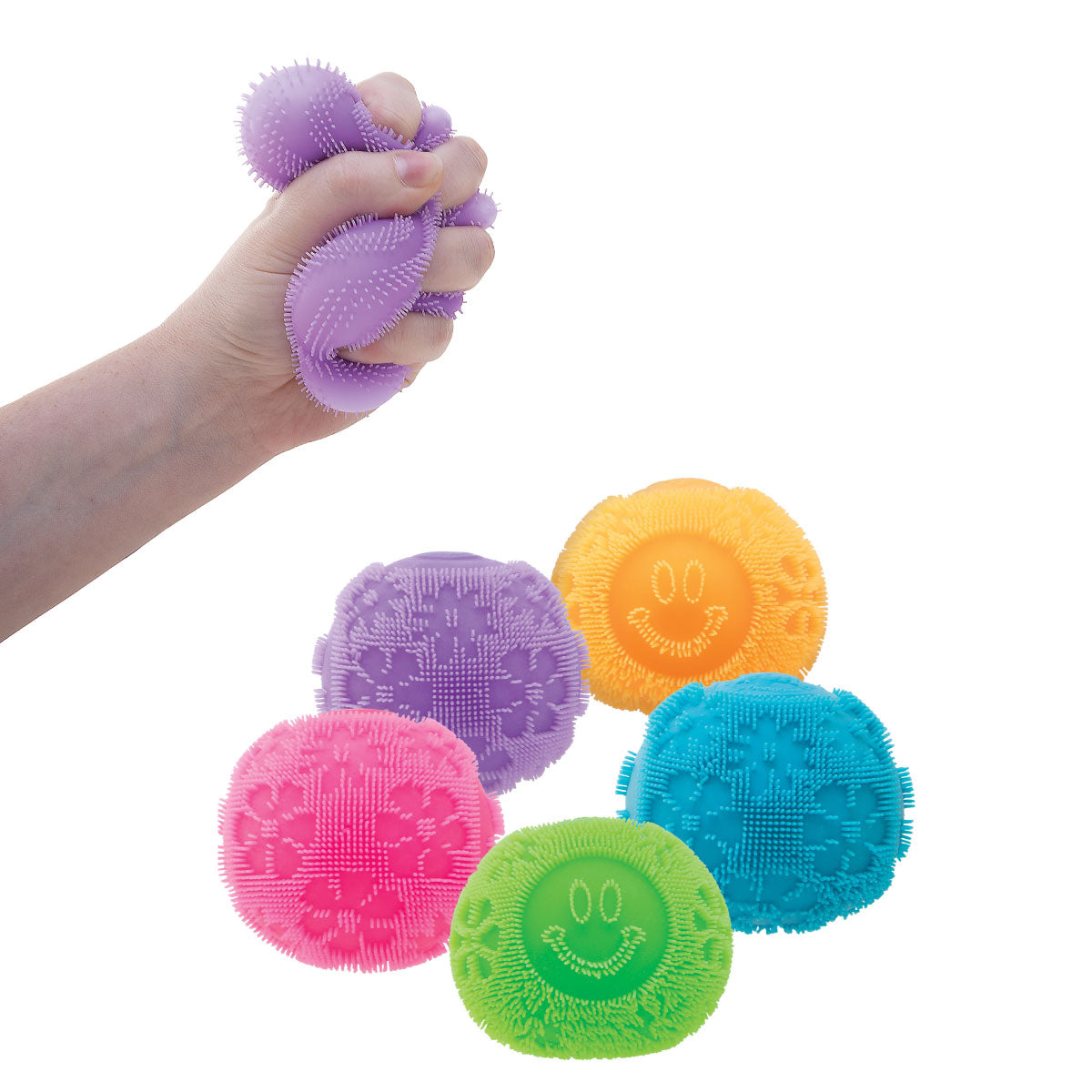 NeeDoh Fuzz Ball Flower Power