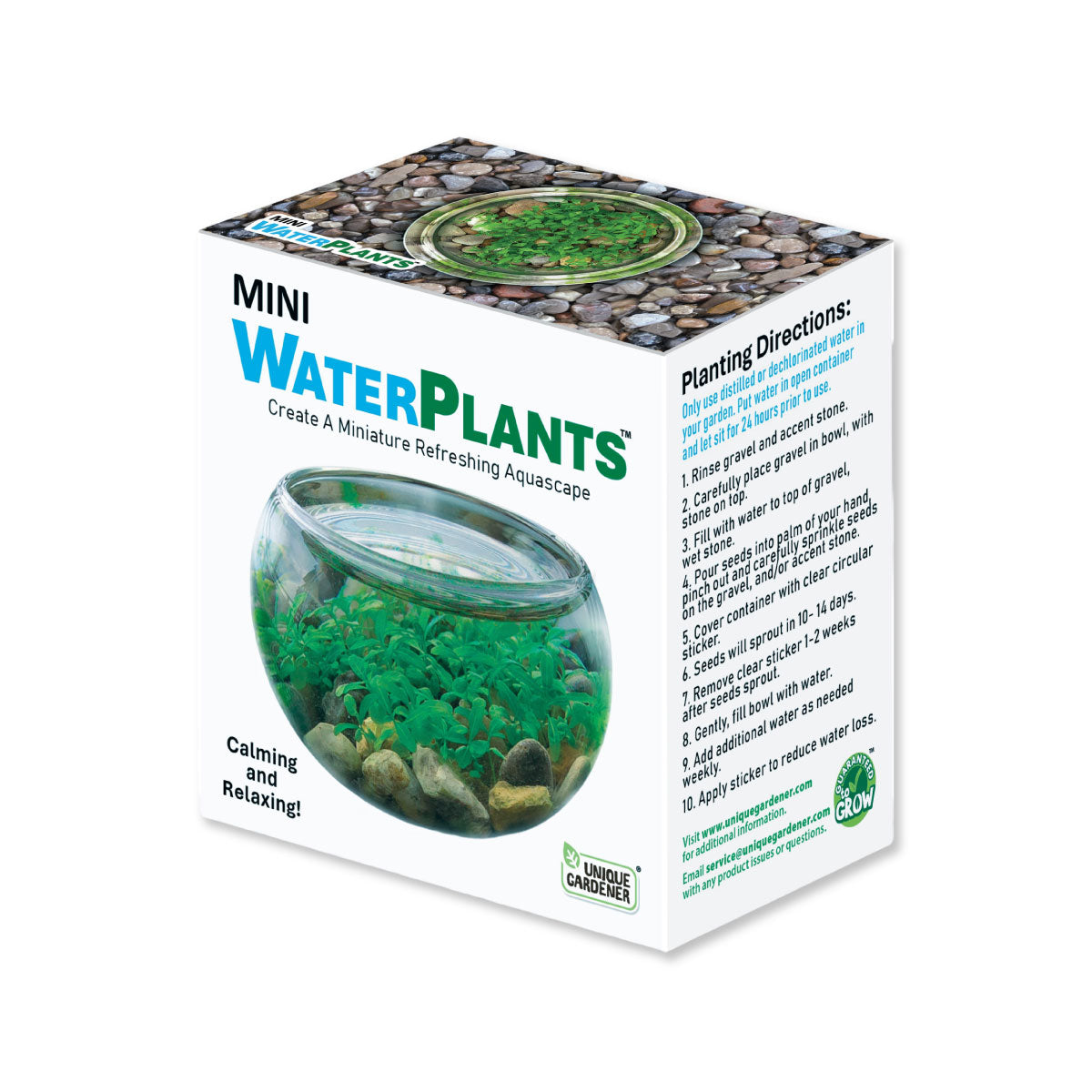 Unique Gardener Mini WaterPlants Terrarium