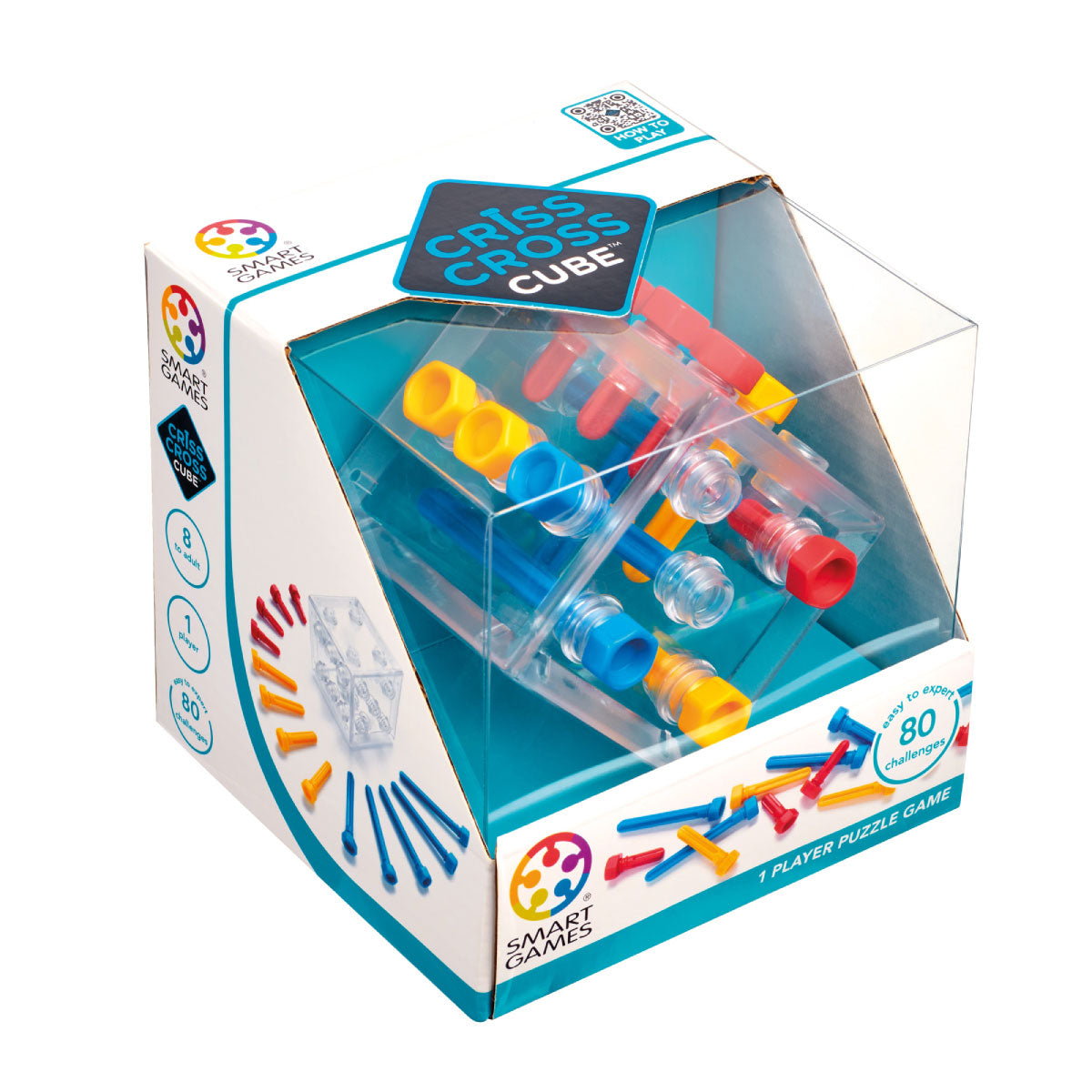 Smart Games Criss Cross Cube Logic Puzzle Game