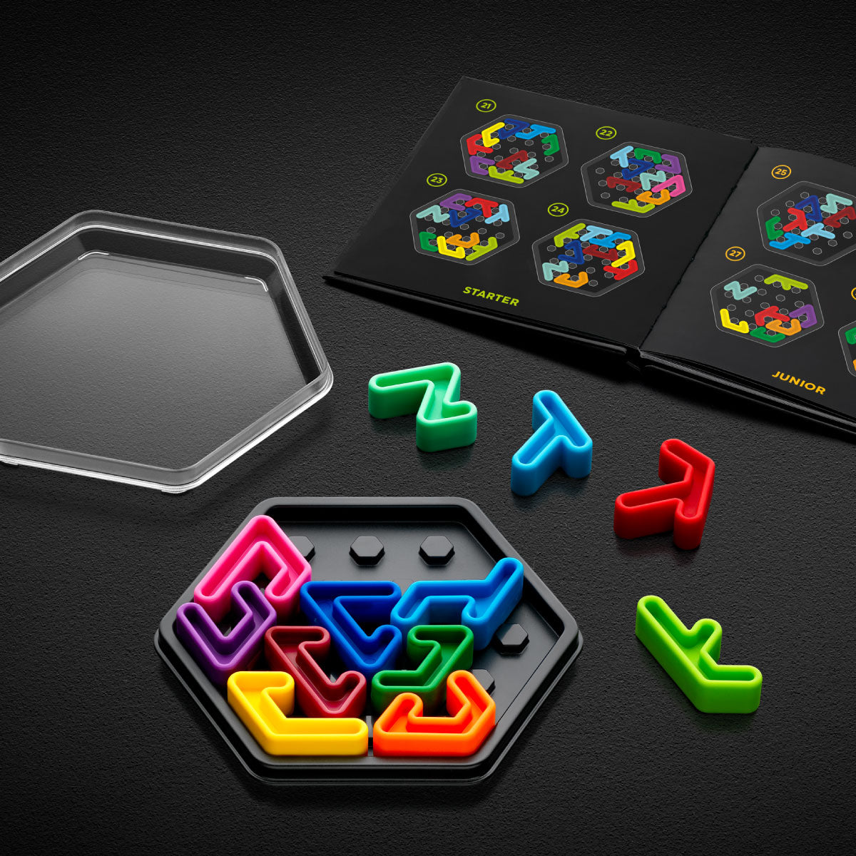 Smart Games IQ Deluxe Hexagon Logic Puzzle