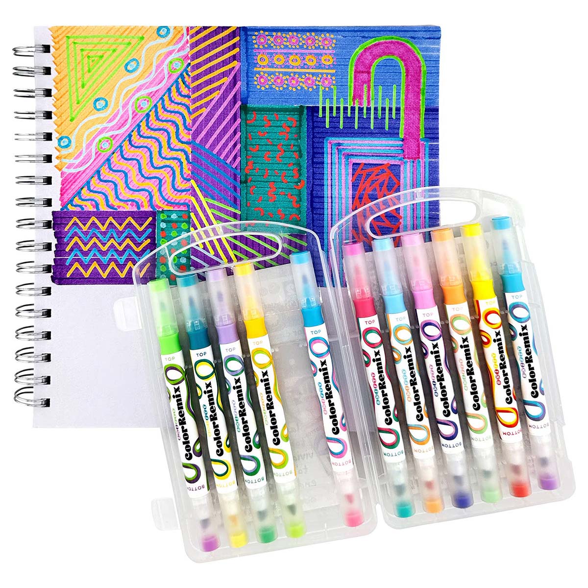 Color Remix: Double-Ended Color-Changing Layering Markers - Snifty