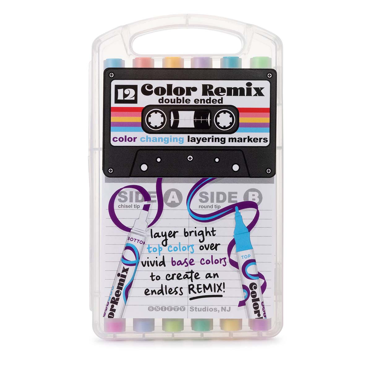 Color Remix: Double-Ended Color-Changing Layering Markers - Snifty