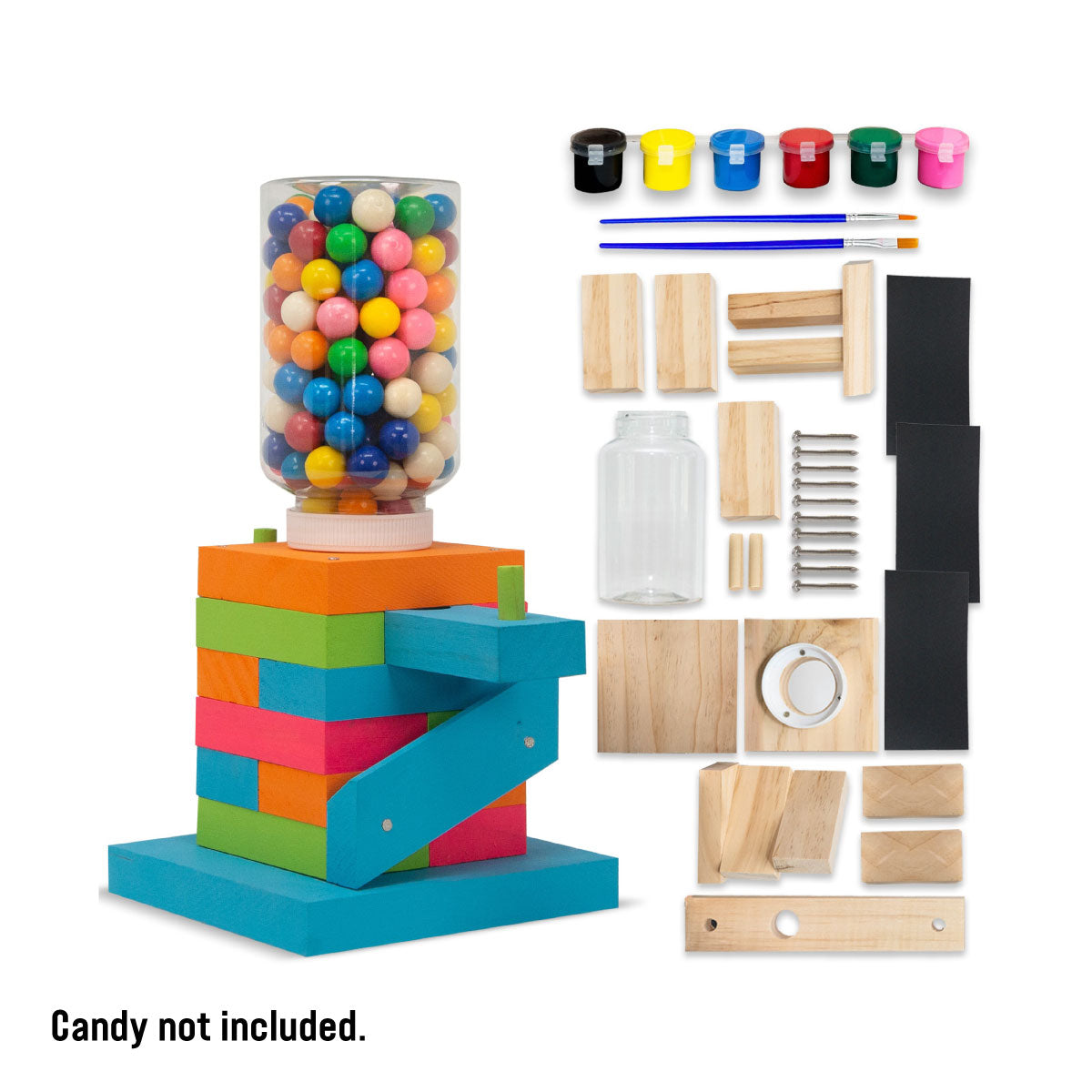 SparkJump Candy Dispenser Woodworking Kit