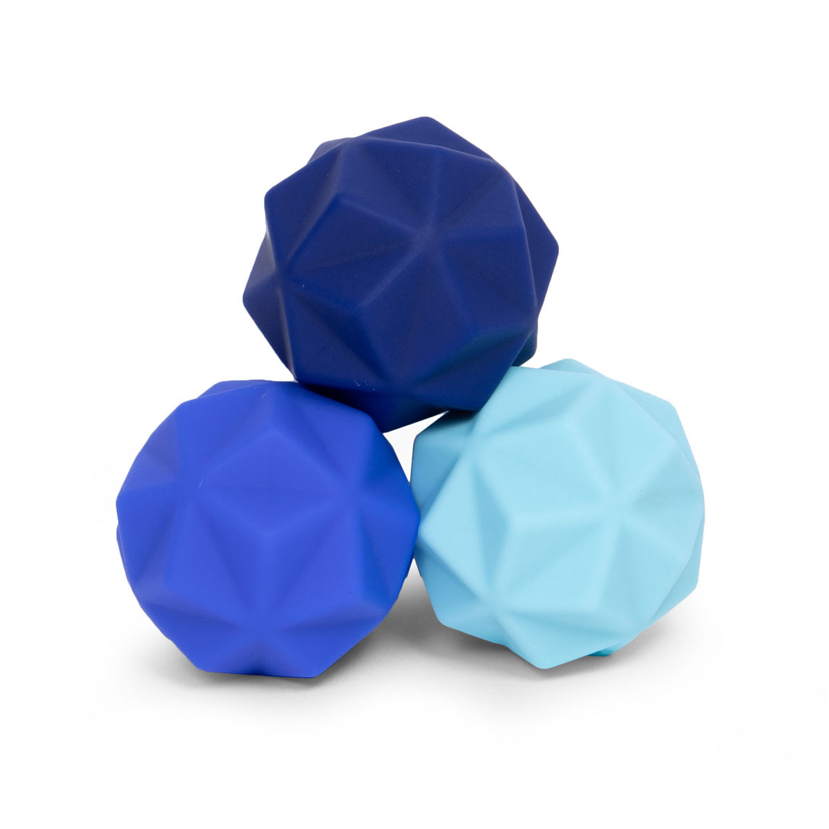Speks Odds Silicone Magnet Fidget 3 Pack in Blue Peaks