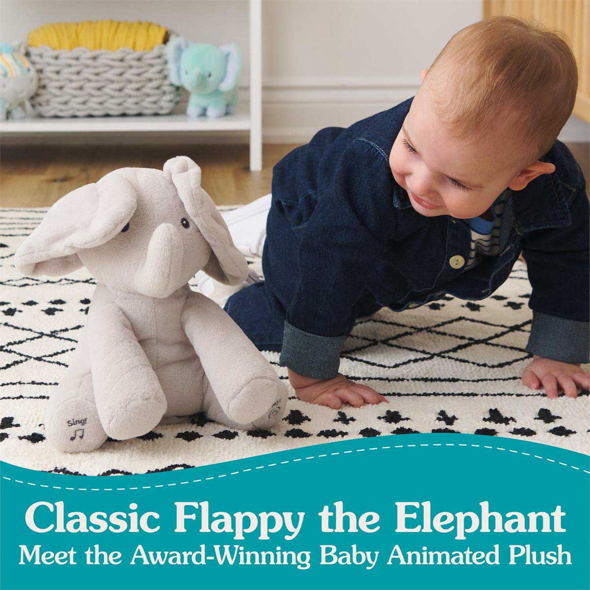 Baby GUND Mini Flappy the Elephant