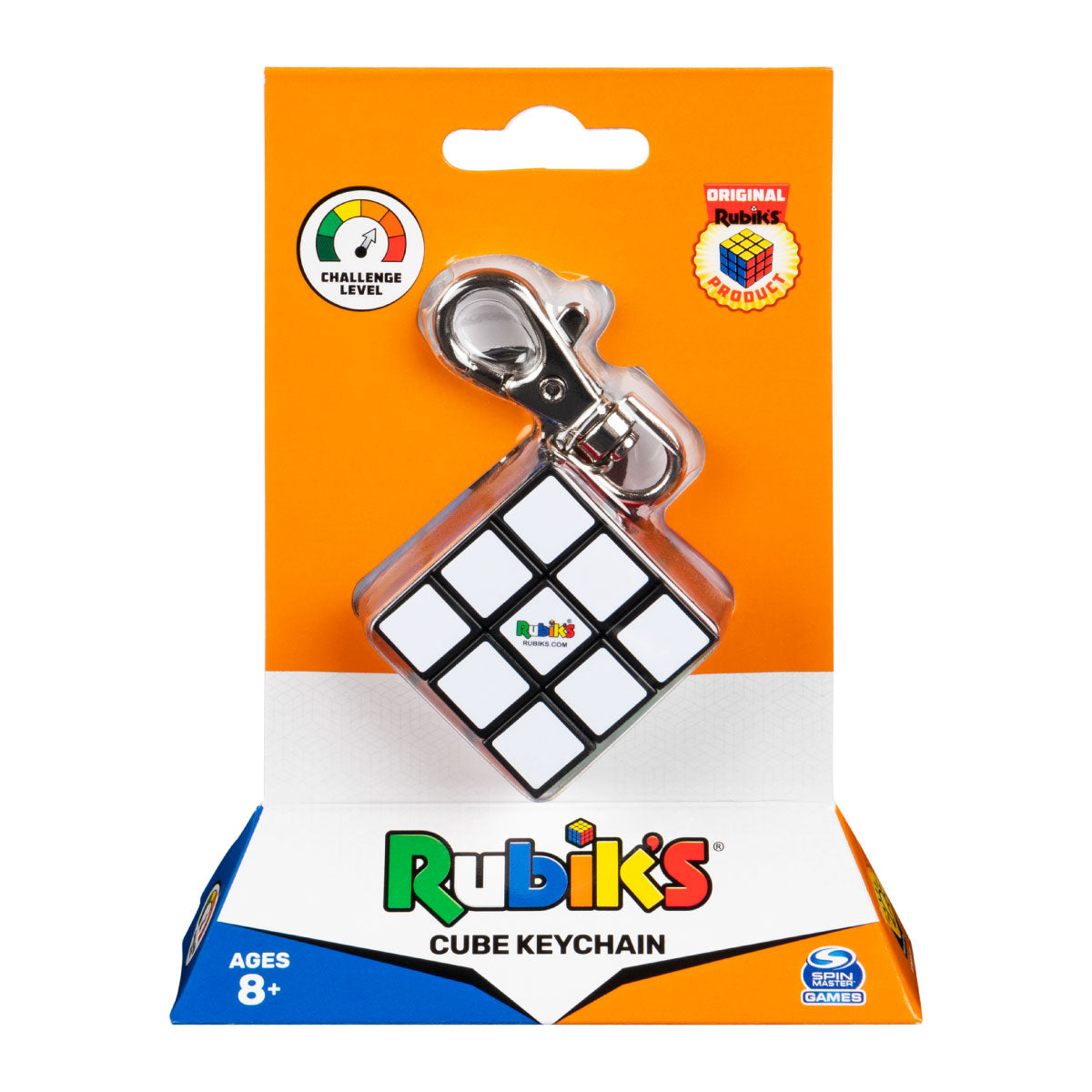 Rubik’s Cube 3x3 Keyring Clip