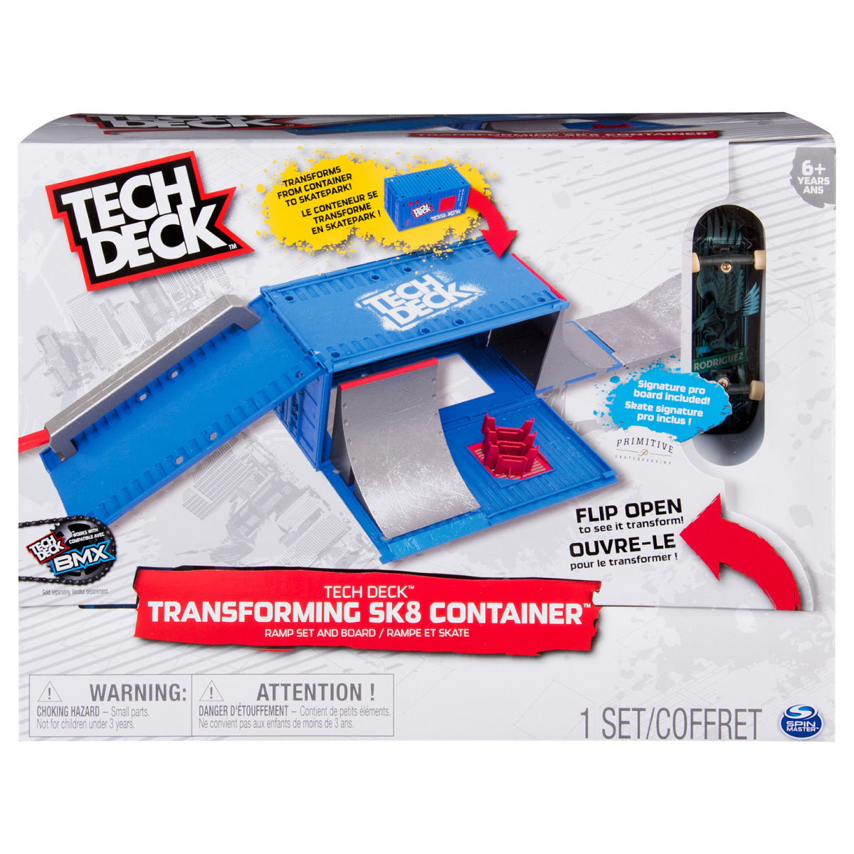 Tech Deck Transforming SK8 Container Pro Sets