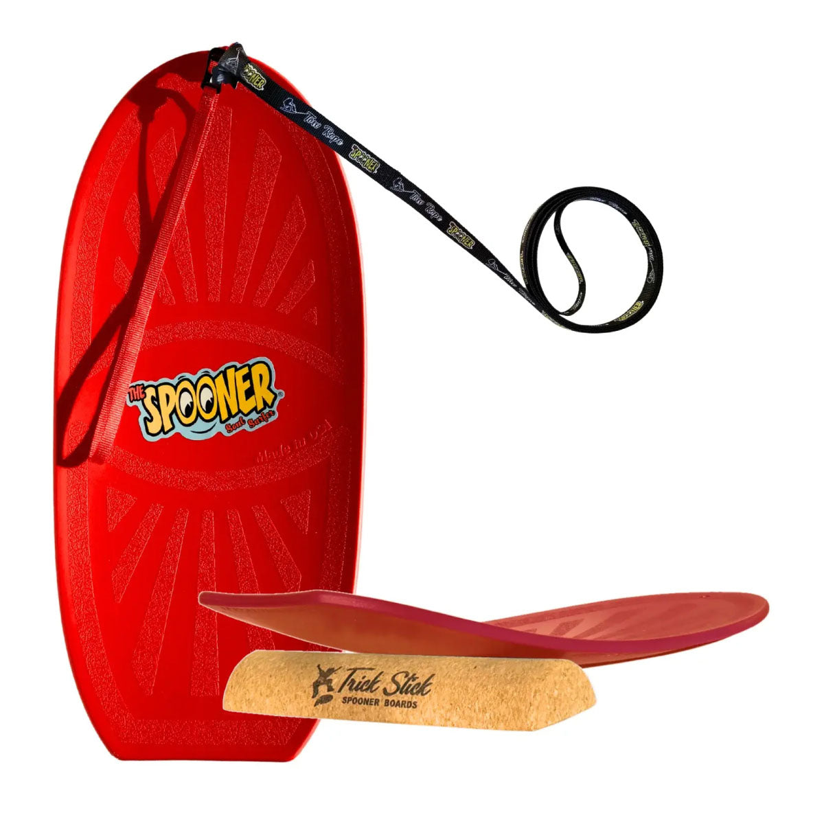 Spooner Born to Ride Training System - Soul Surfer Size 20in - Red