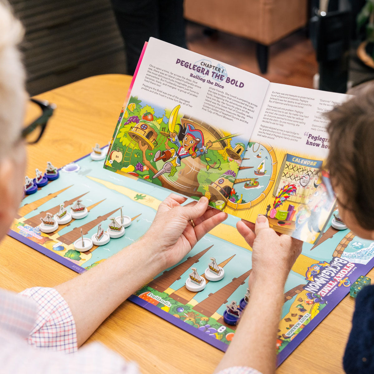 Story Time Backgammon