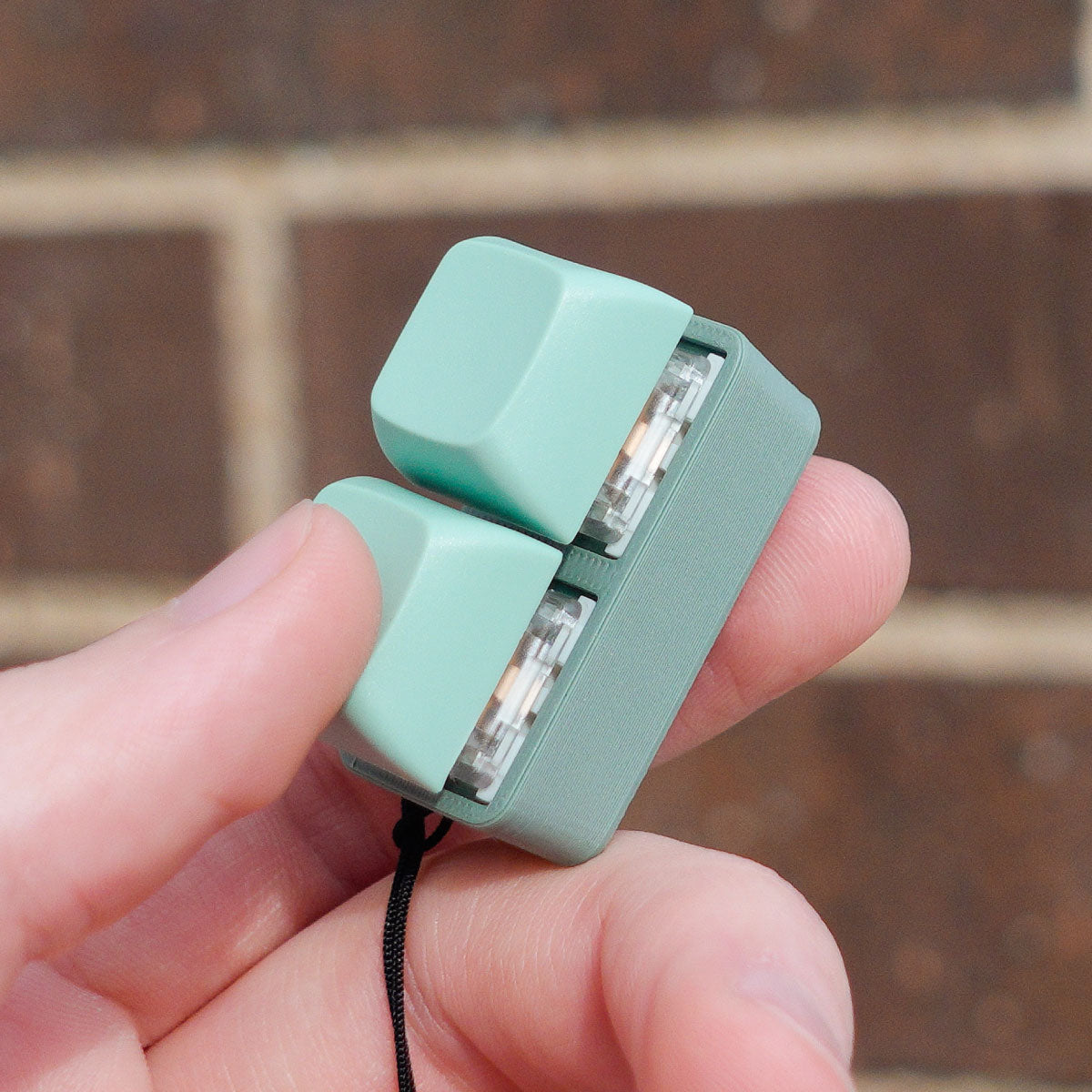 Strudel3D Two-Tone 2 Key Keyboard Fidget