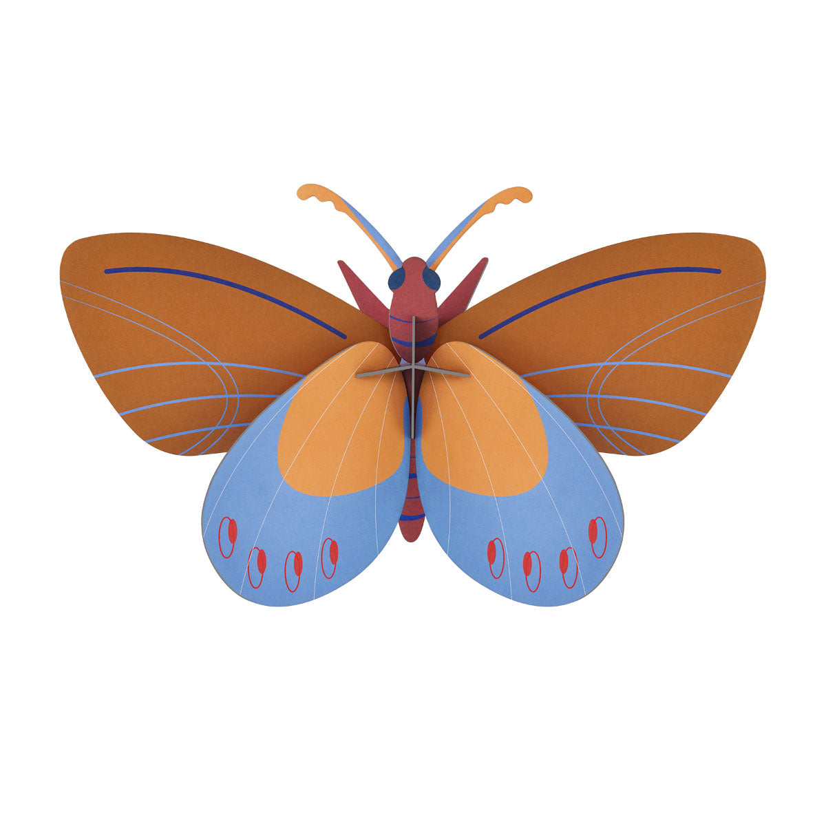 Studo Roof Ochre Costa Butterfly Wall Art