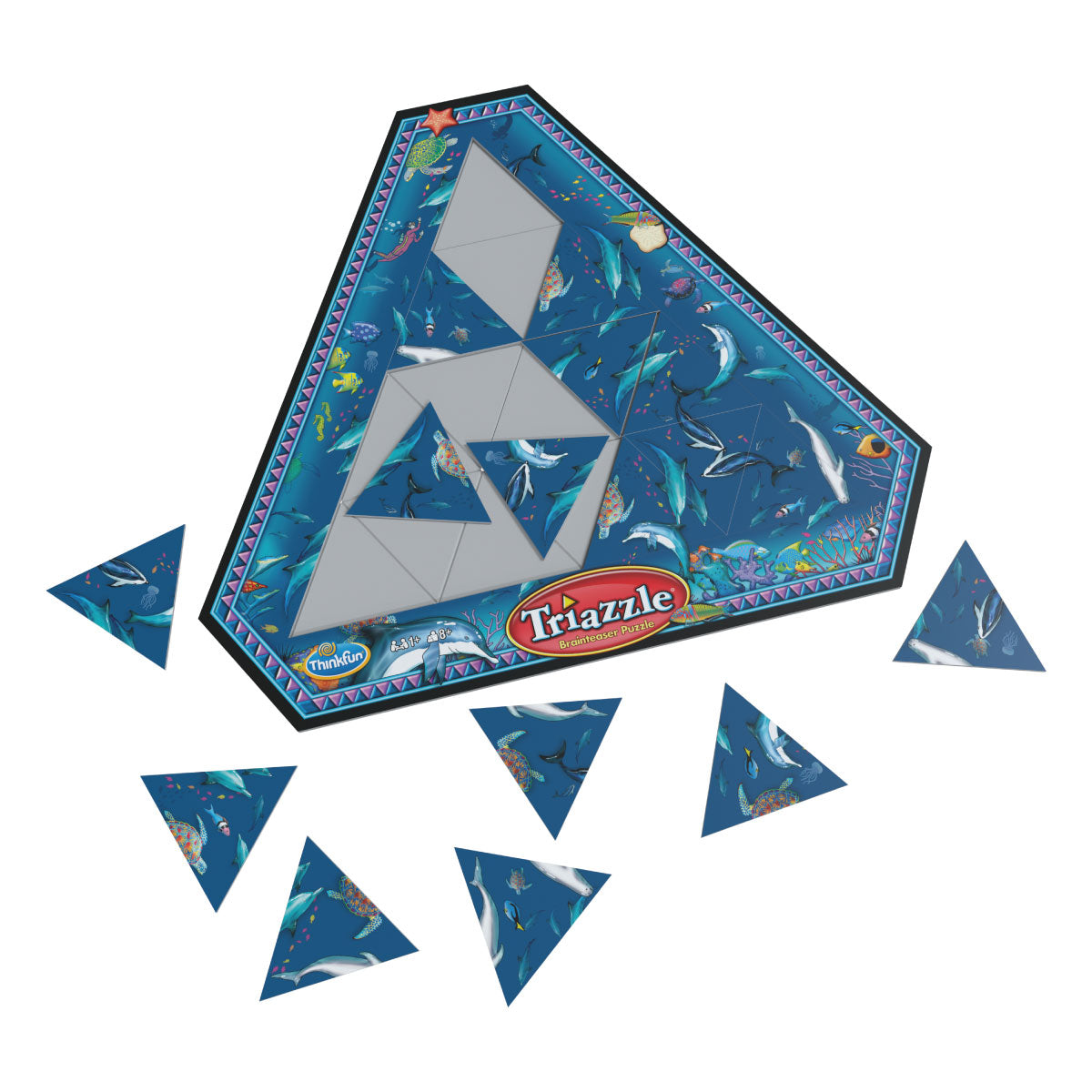 ThinkFun Triazzles Dolphins