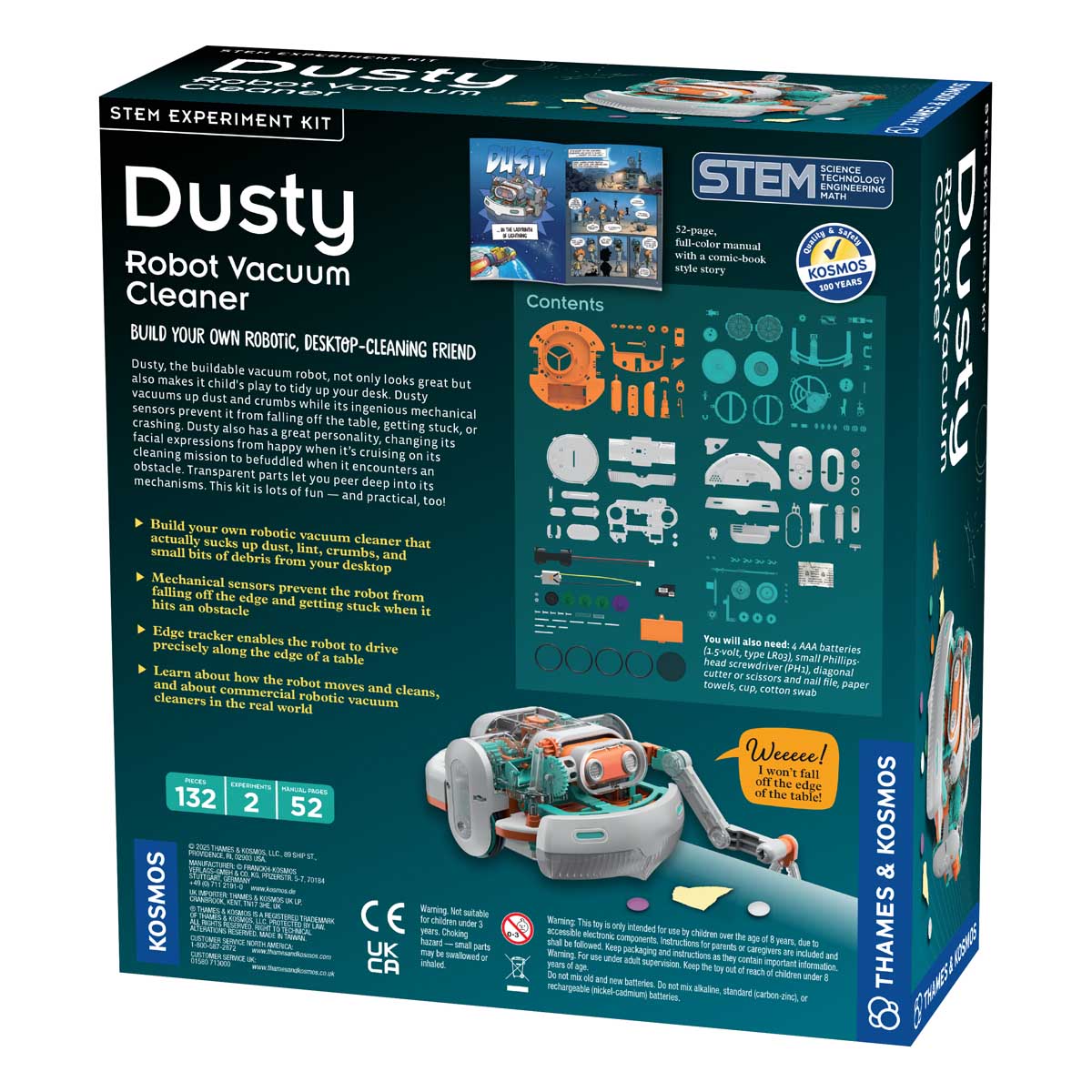 Dusty Robotic Vacuum Cleaner from Thames & Kosmos