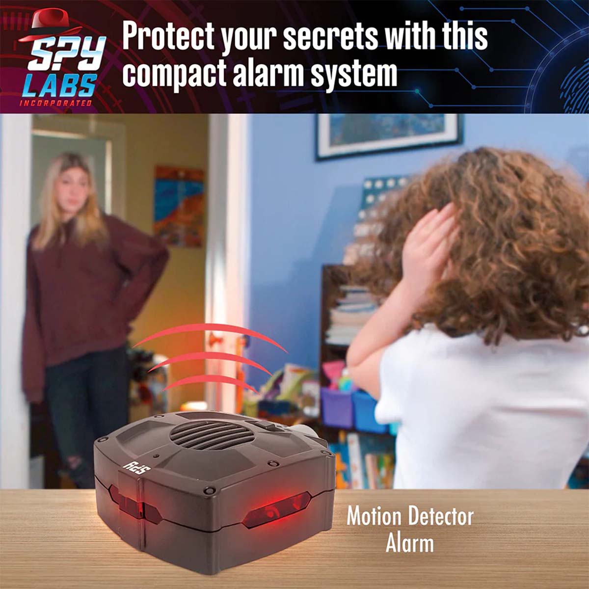 Thames & Kosmos Spy Labs: Ultimate Spy Sleuth Master of Surveillance Motion Detector Alarm Night Vision Goggles