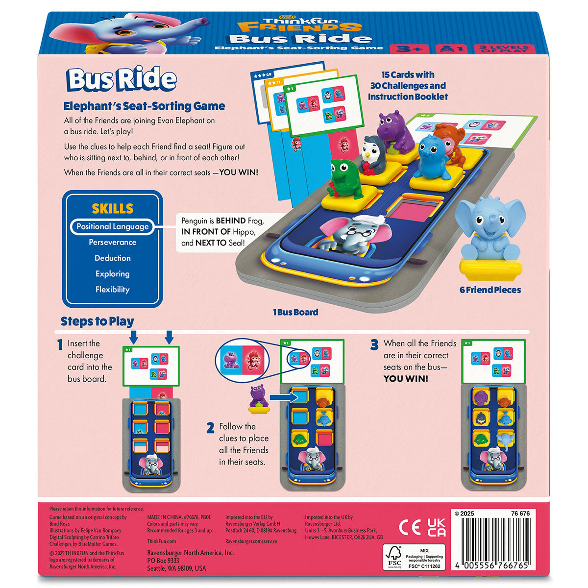 ThinkFun Friends - Bus Ride