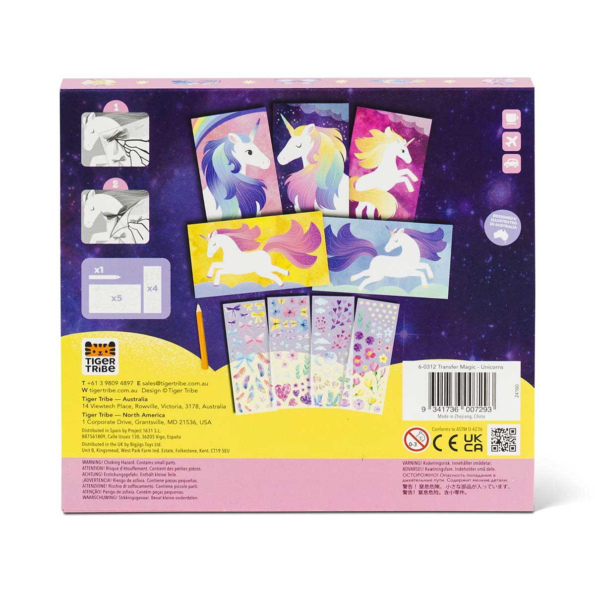 Tiger Tribe Unicorn Transfer Magic