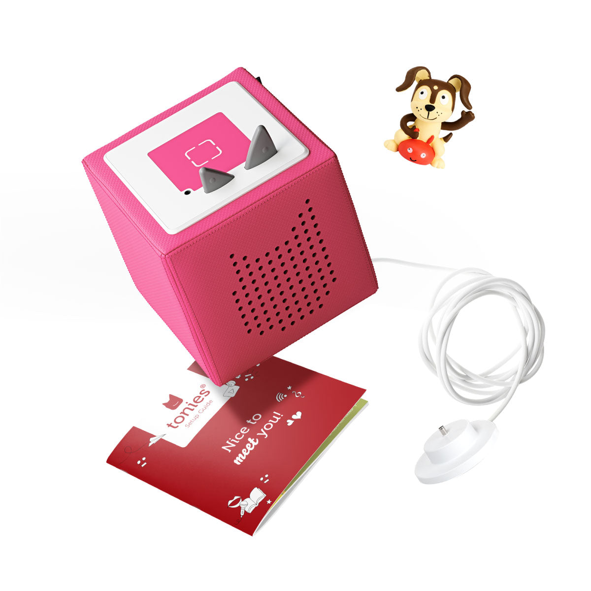 Tonies Pink Starter Box + Headphones Bundle