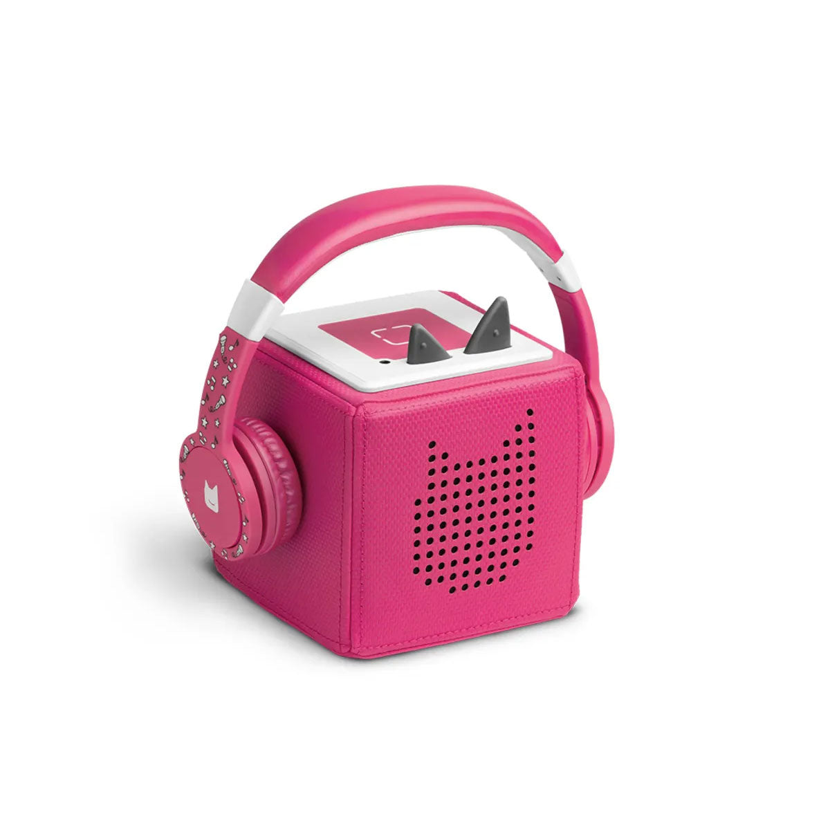 Tonies Pink Starter Box + Headphones Bundle