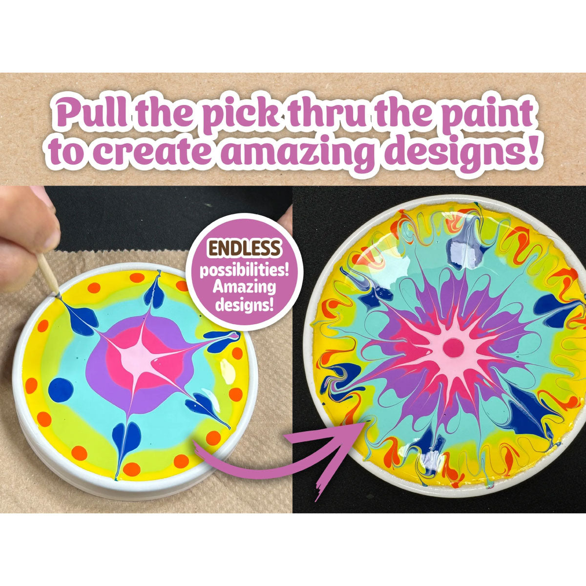 Tree Town Toys Art Cafe Latte-Inspired Painting Set