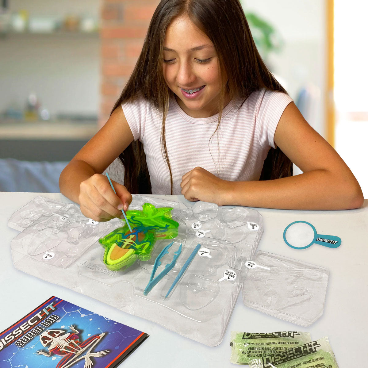 Dissect-It Frog Super Lab STEM Kit from Top Secret Toys