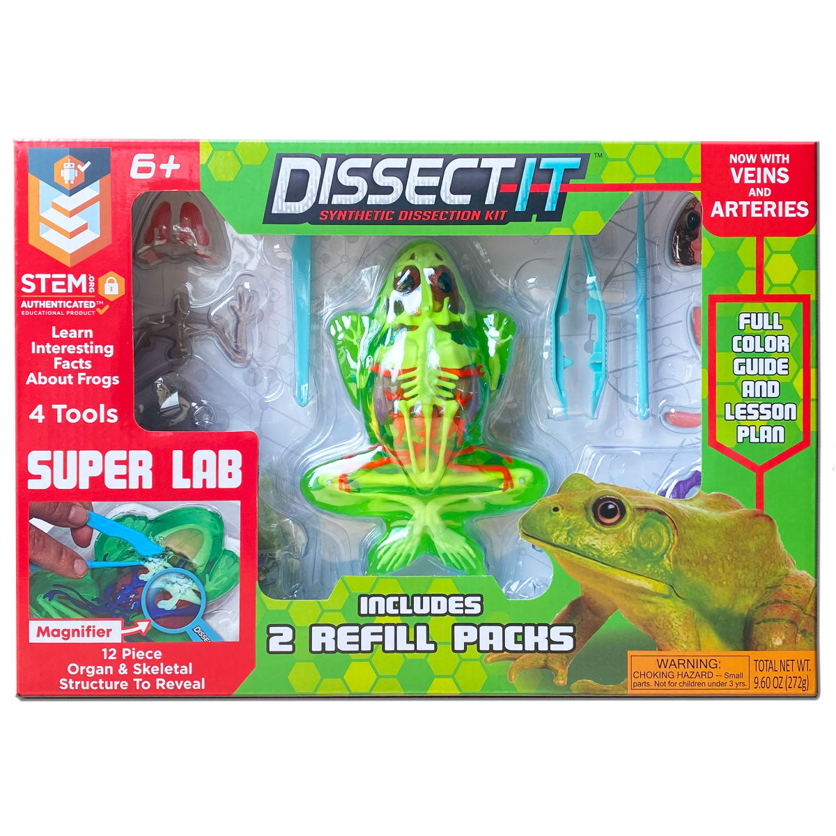 Dissect-It Frog Super Lab STEM Kit from Top Secret Toys
