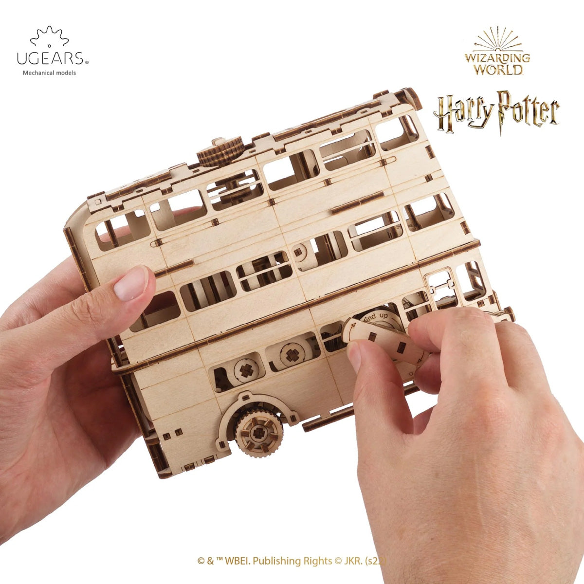 UGears Harry Potter Knight Bus Mechanical Model