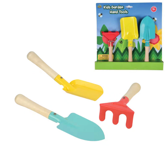 Kids Garden Hand Tools - Set of 3