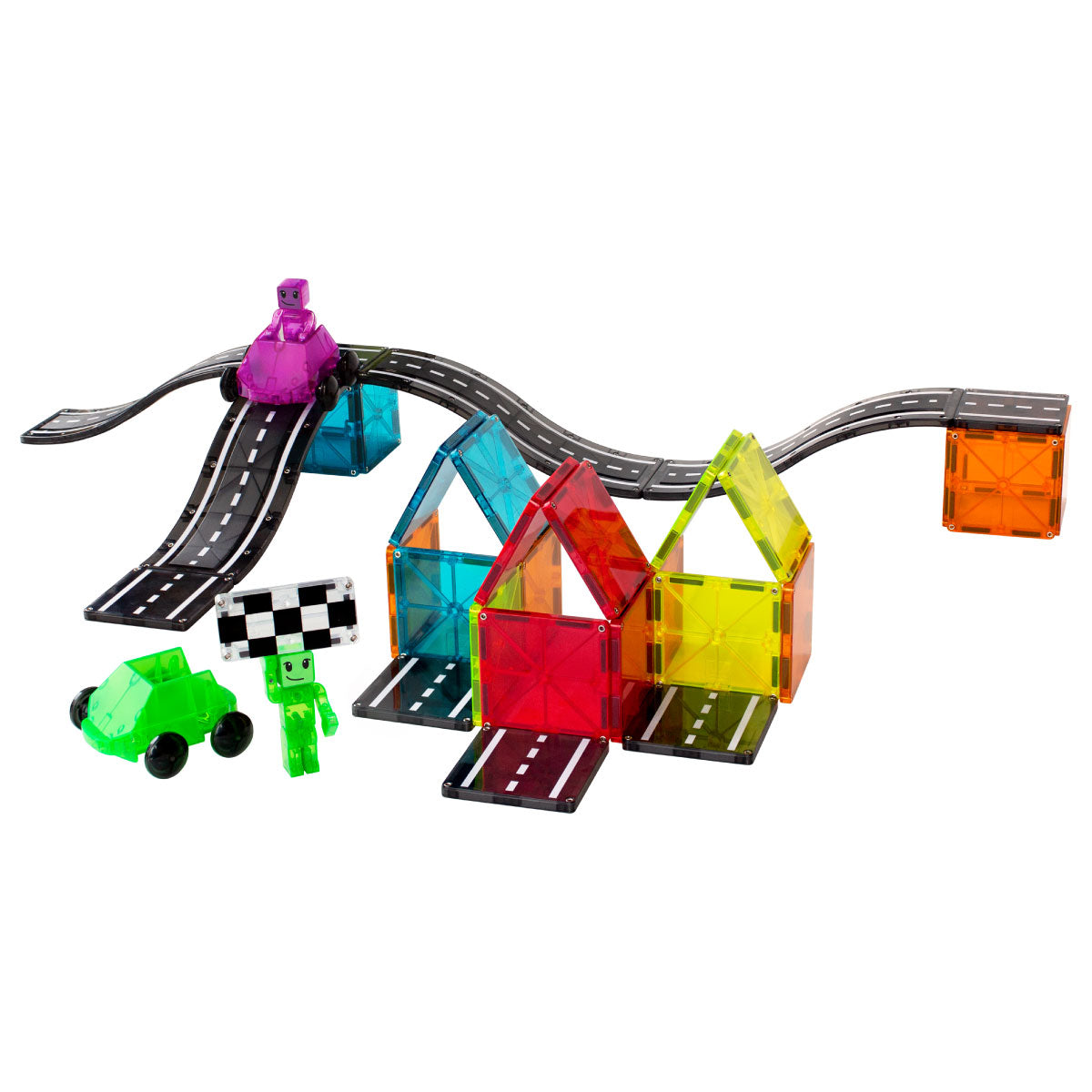 MagnaTiles Downhill Duo 40 Piece Set