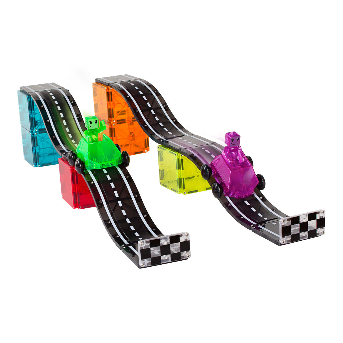 MagnaTiles Downhill Duo 40 Piece Set