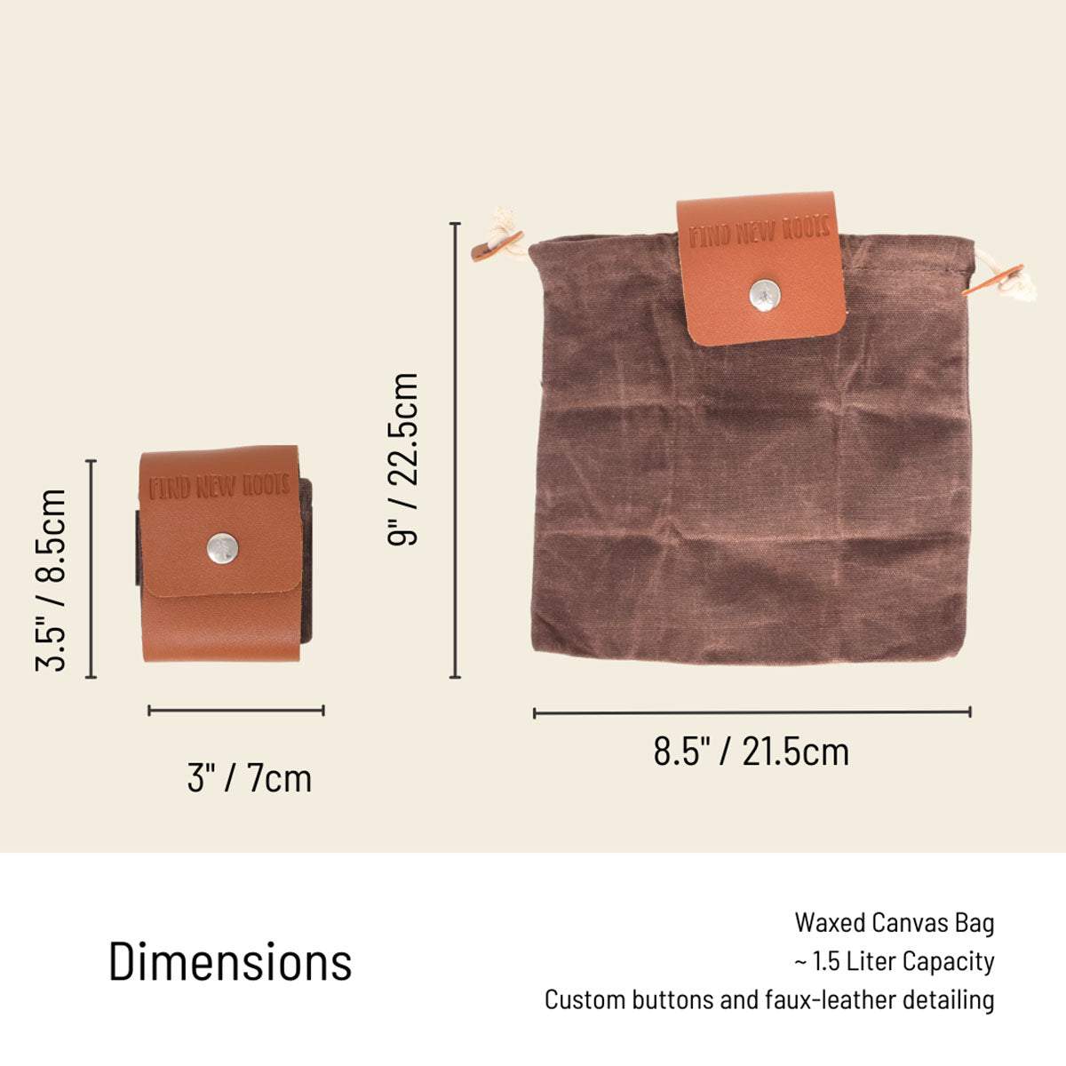 Wild Life Outdoor Adventures Find New Roots Foraging Bag