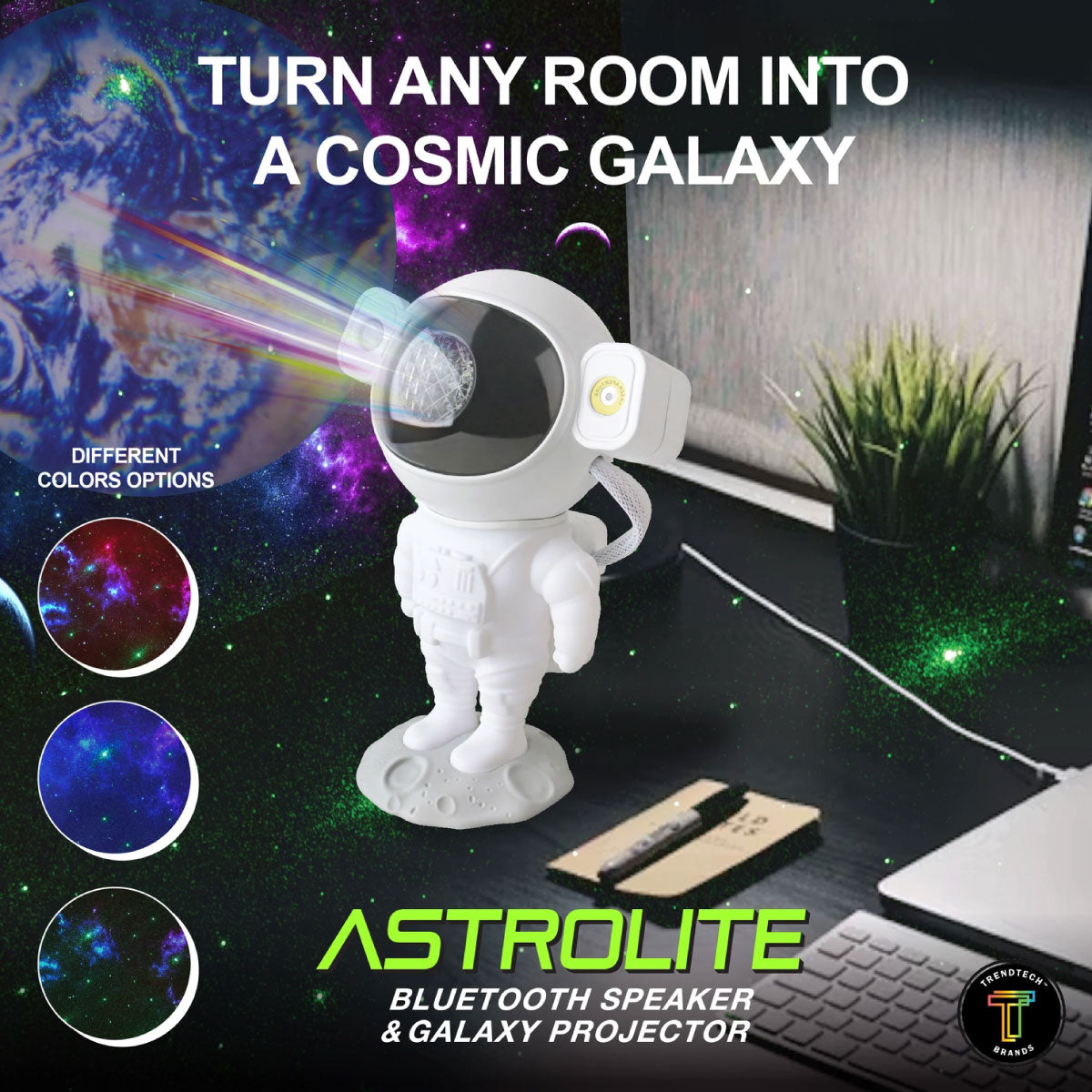 AstroLite Bluetooth Speaker and Projector