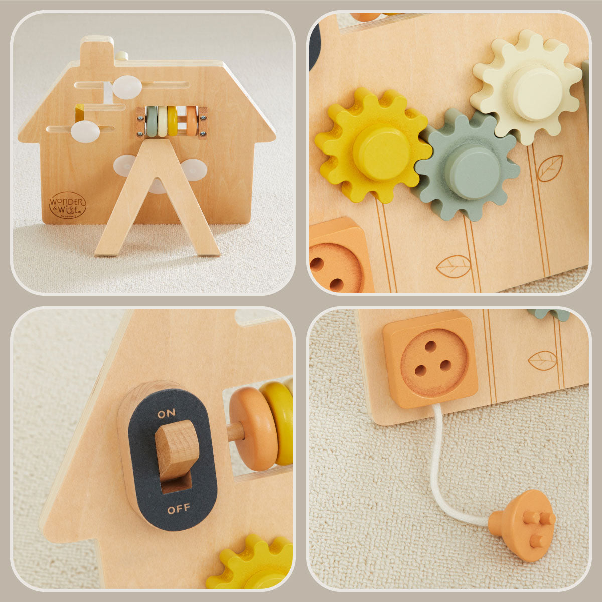 Wonder & Wise On-the-Go Busy Board