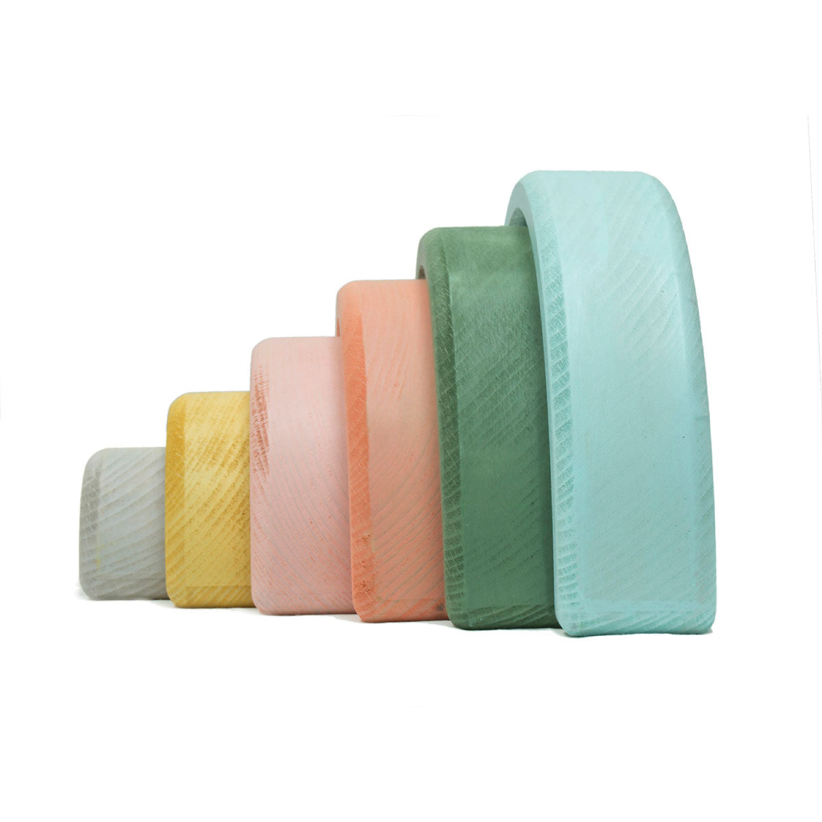 Wonder & Wise Rainbow Nesting Blocks