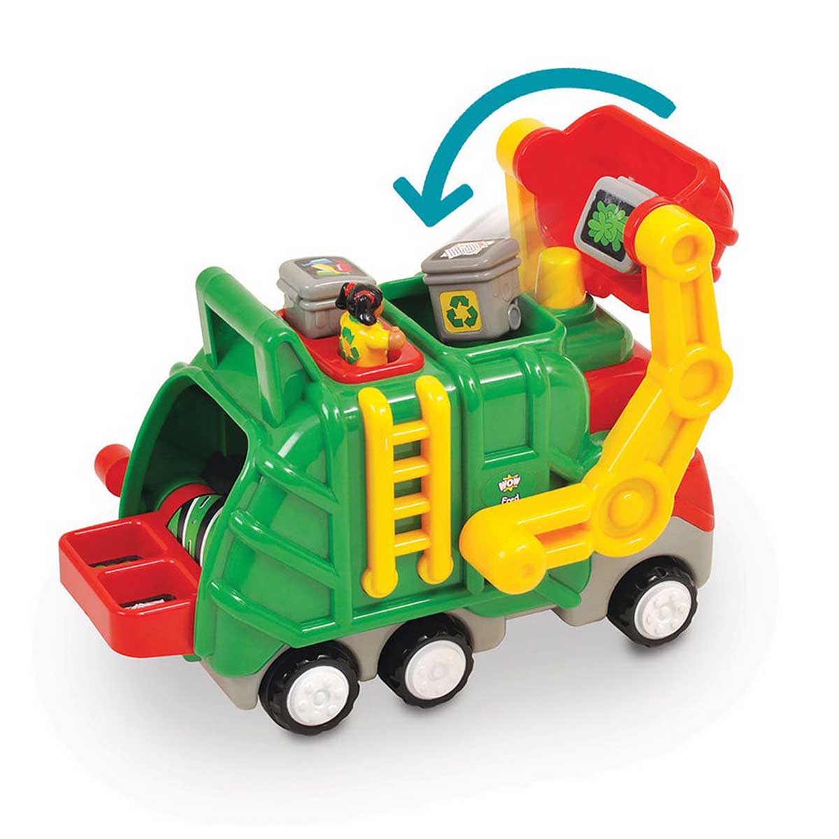 WOW Flip 'n' Tip Fred Recycling Truck