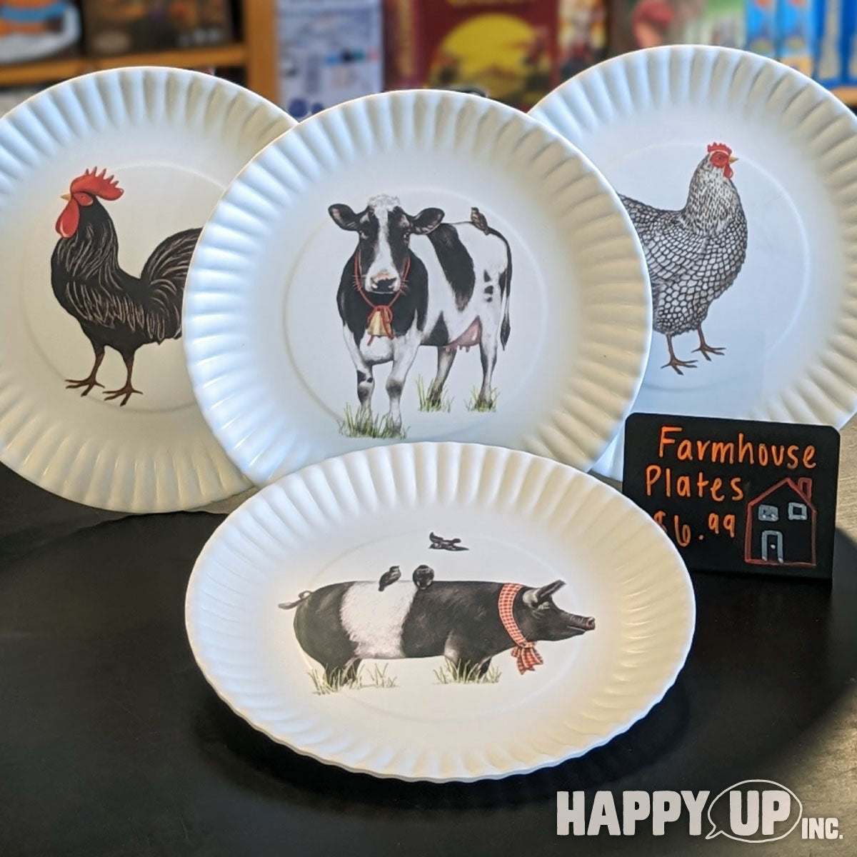 One Hundred 80 Degrees Farmhouse “Paper” Plates - In Store Only