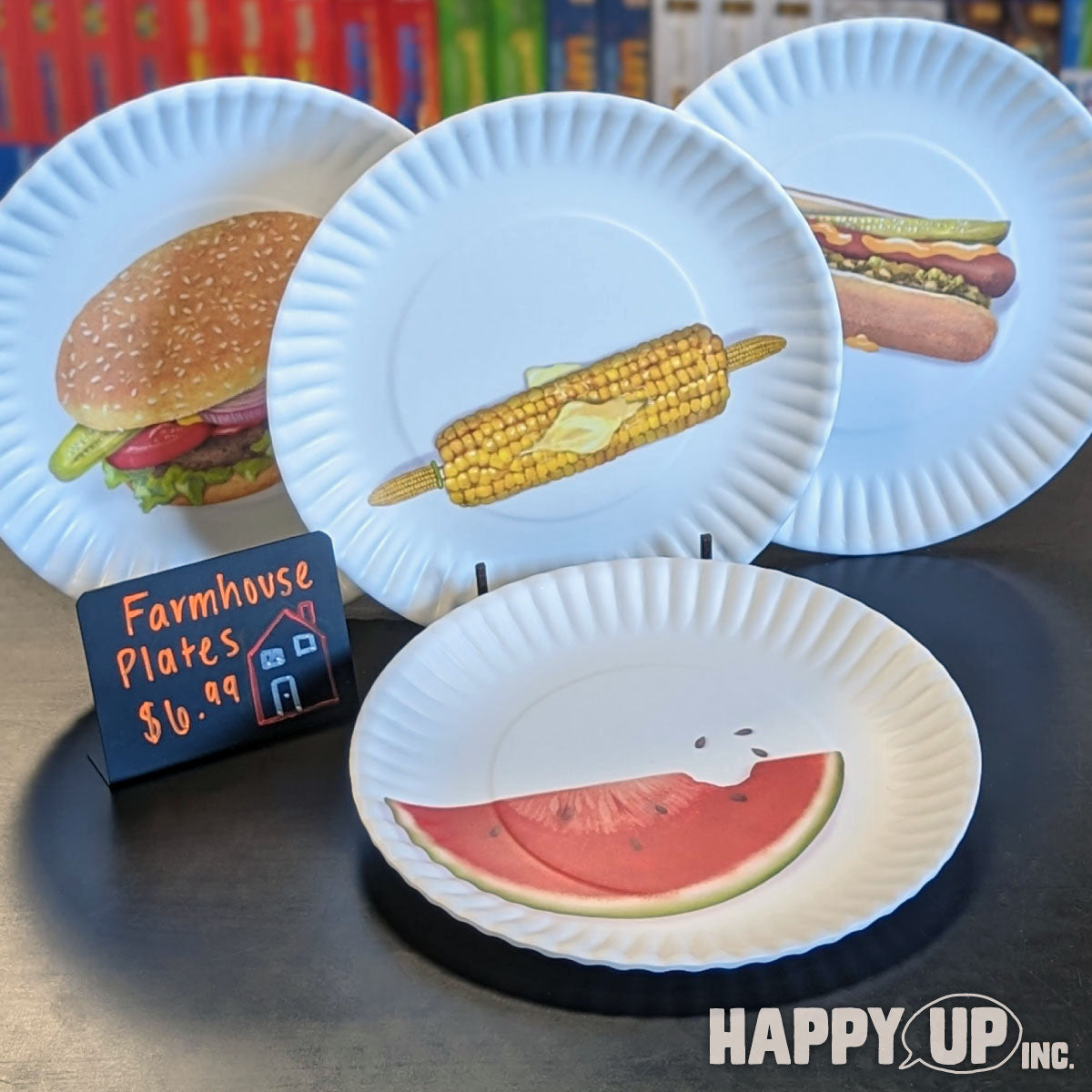 One Hundred 80 Degrees Farmhouse “Paper” Plates - In Store Only