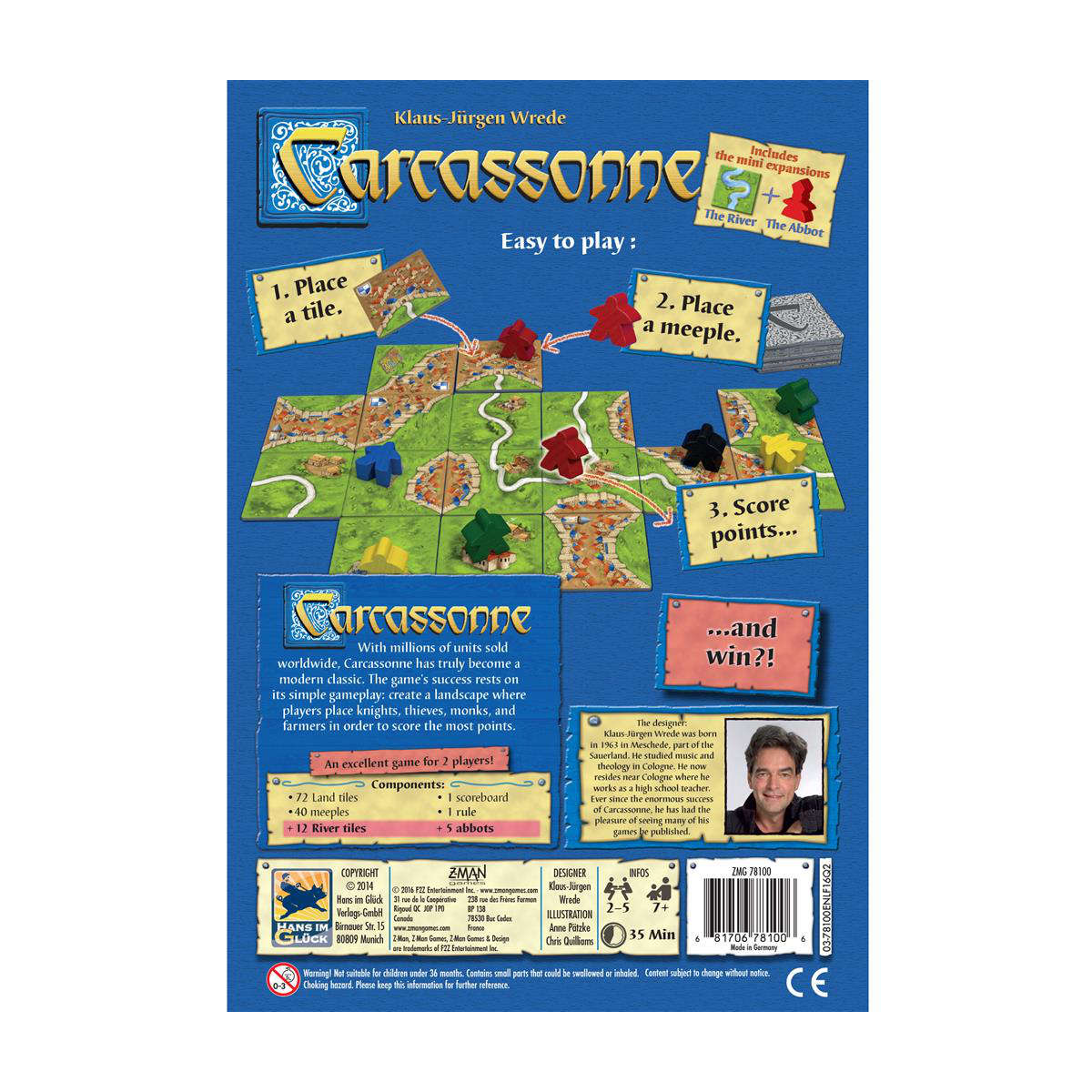Carcassonne by Z-Man Games