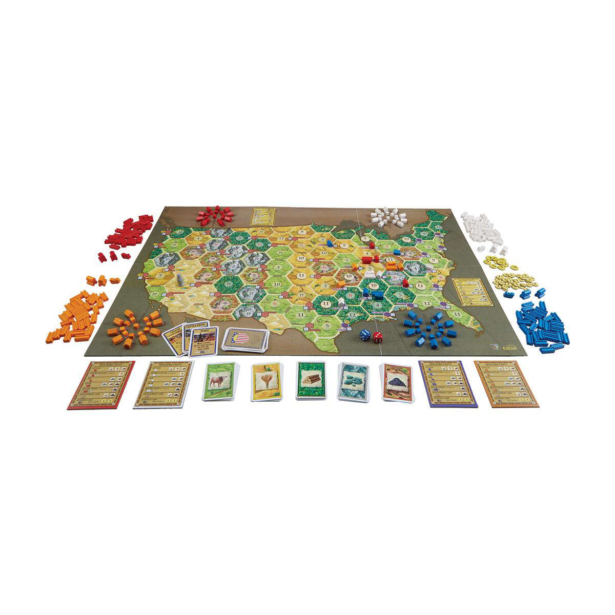 Catan Histories: Settlers of America by Catan Studio