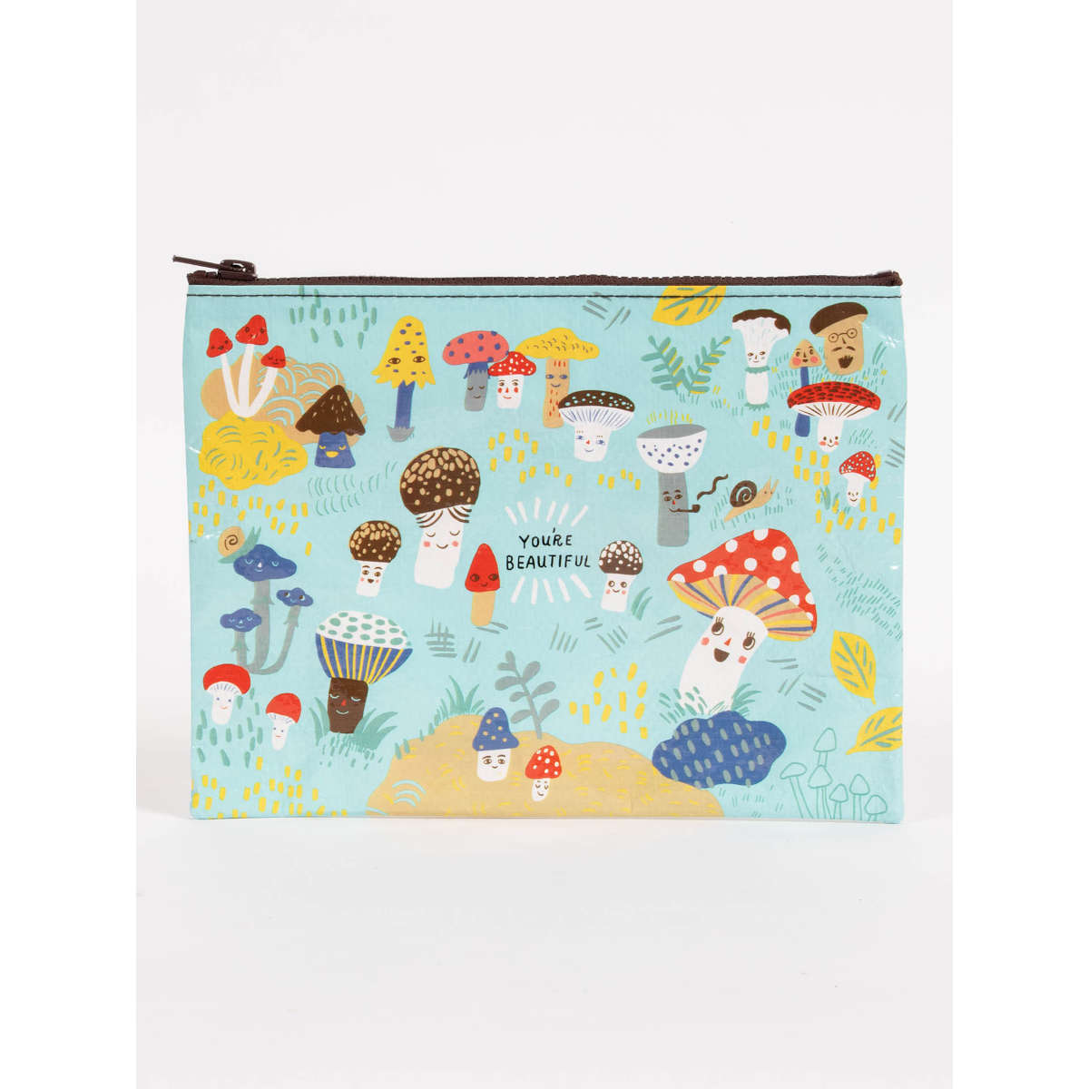Blue Q Cute Lil Mushroom Zipper Pouch