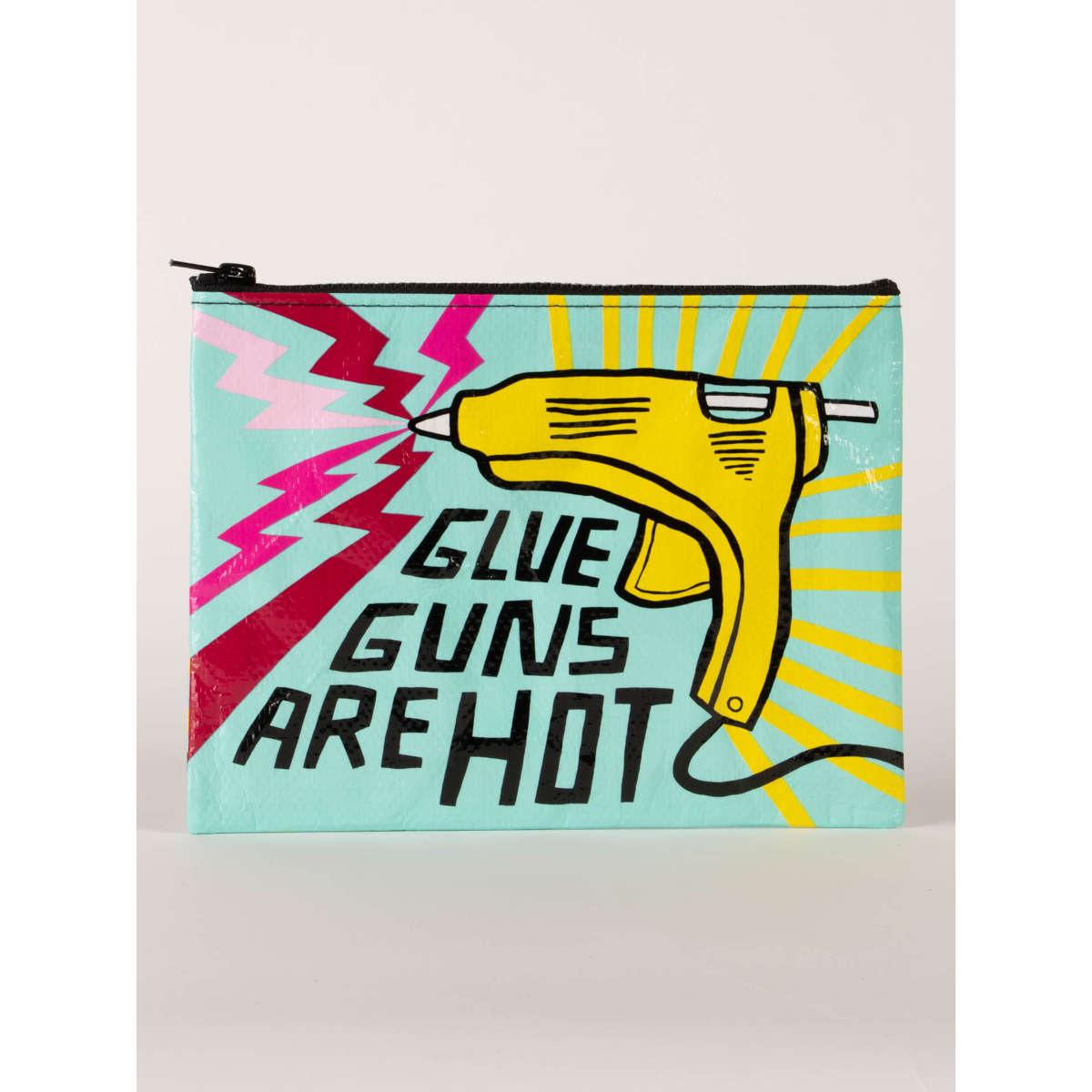 Blue Q Glue Guns Are Hot Zipper Pouch